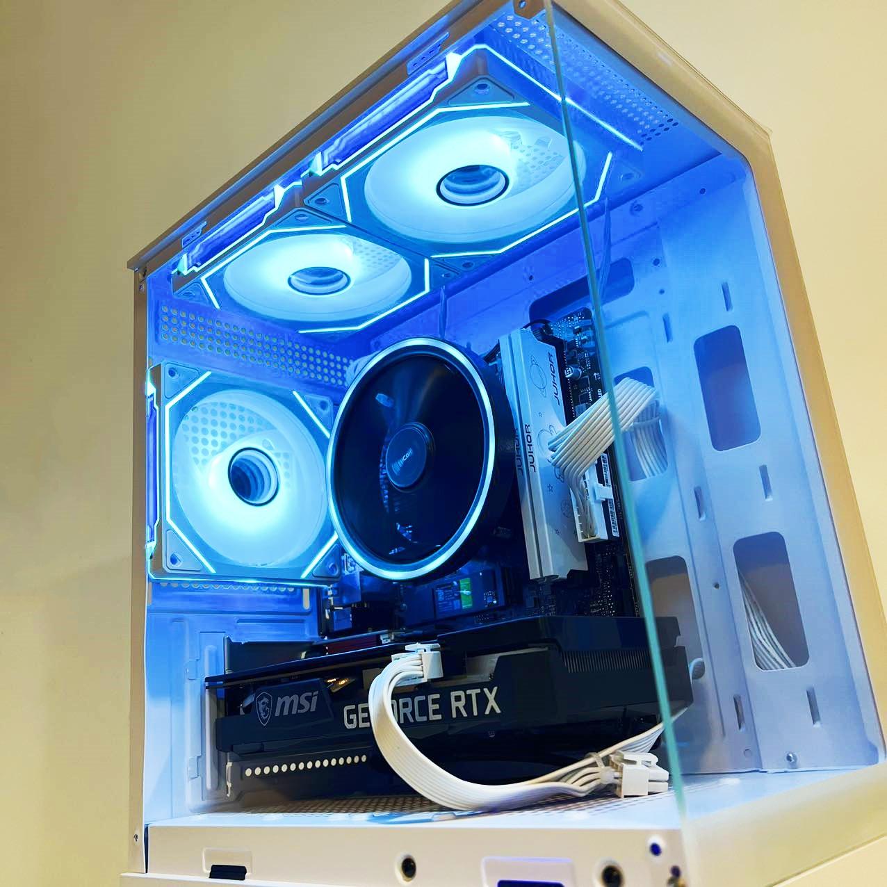 🔥SALE🔥 R5-5600|RTX 3060|32GB RAM|1TB M.2||WIFI|ARGB FANS|-DepxTech Pre-Built PC Value PCs