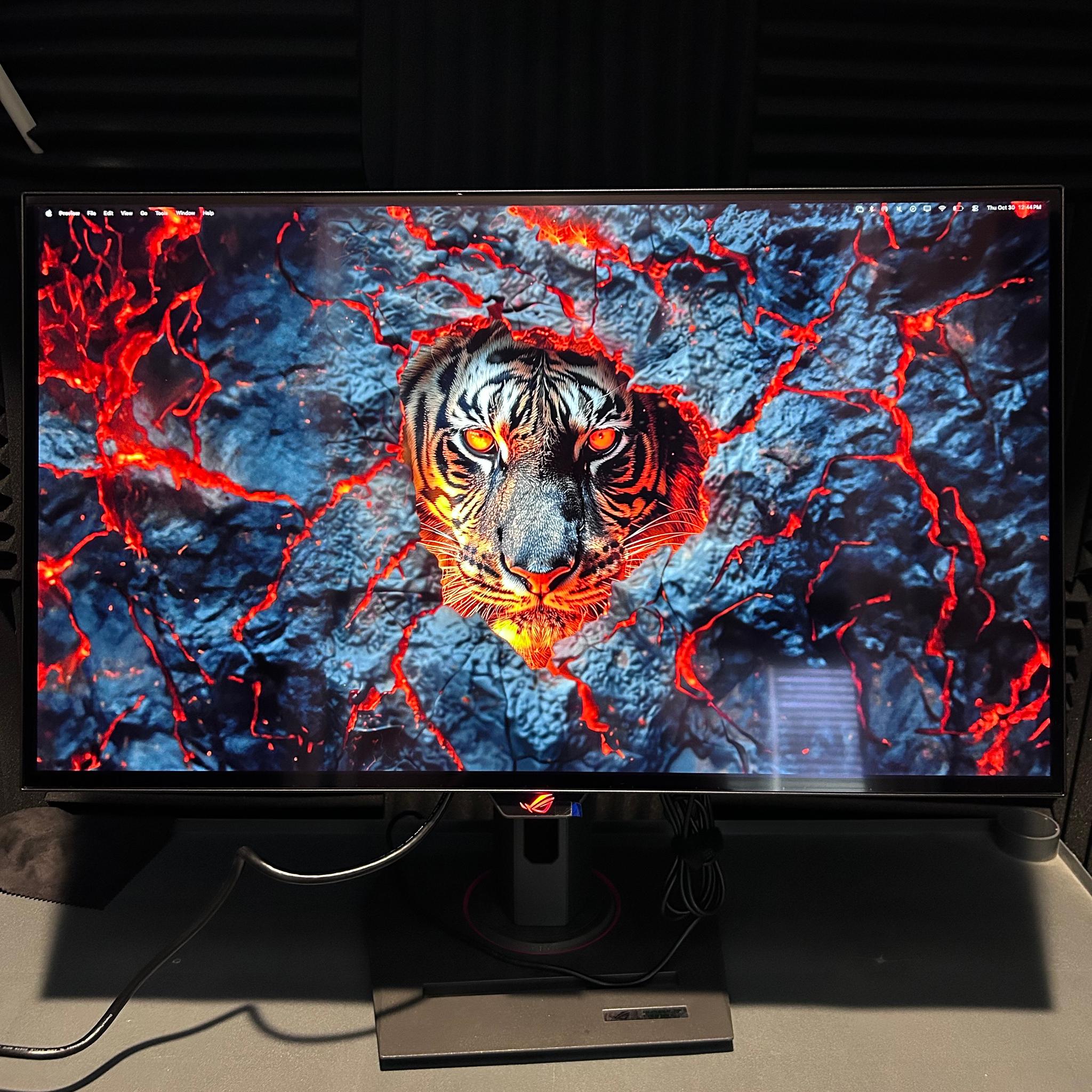 ASUS XG27AQDMG ROG Strix 26.5" 2K OLED (2560 x 1440) 240Hz Gaming Monitor (0 Hours Used)