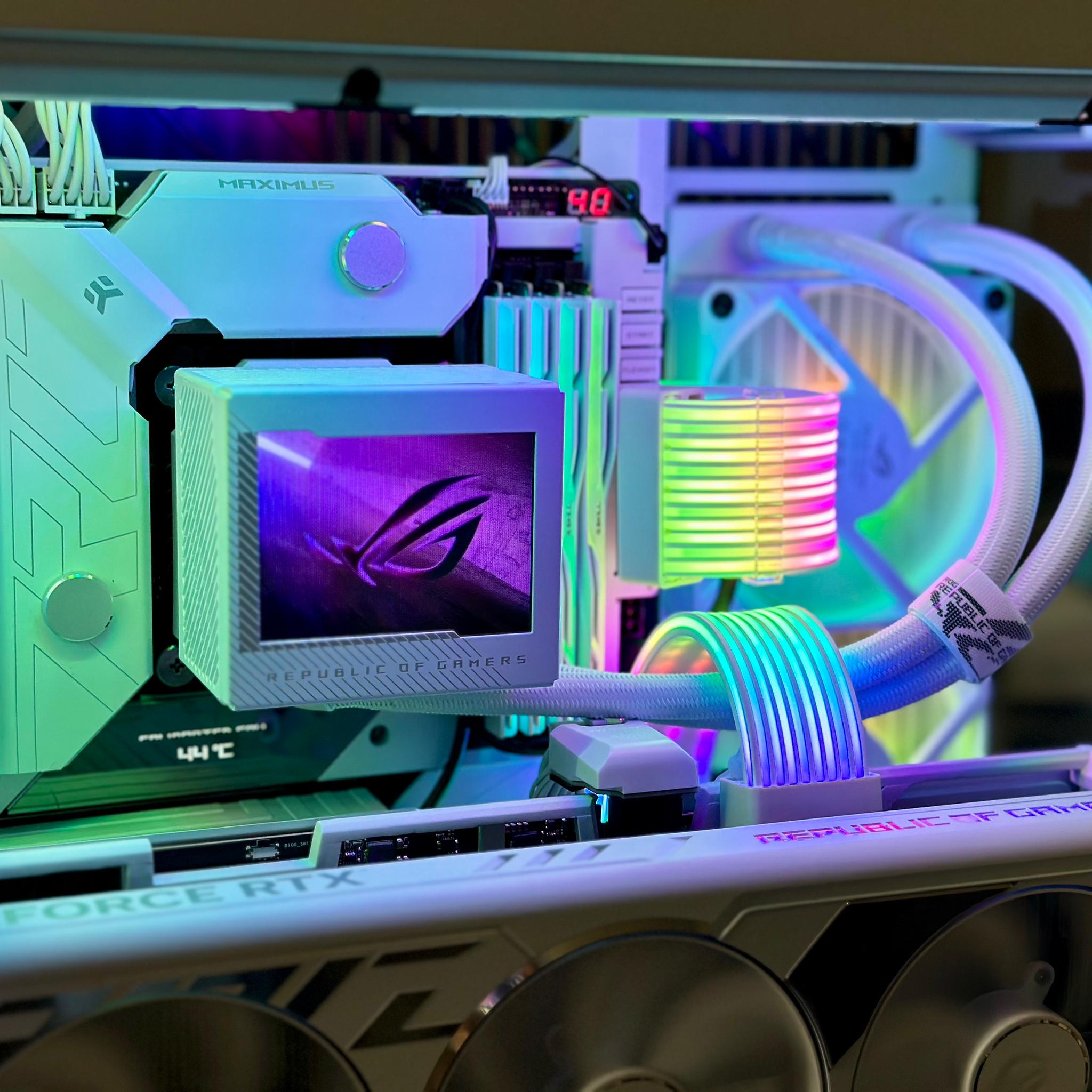 Unstoppable: 14700K, ROG 4080, 64GB 6000, 2TB, ROG FORMULA Z690, 850W, HYTE Y60, RYUJIN III 240mm