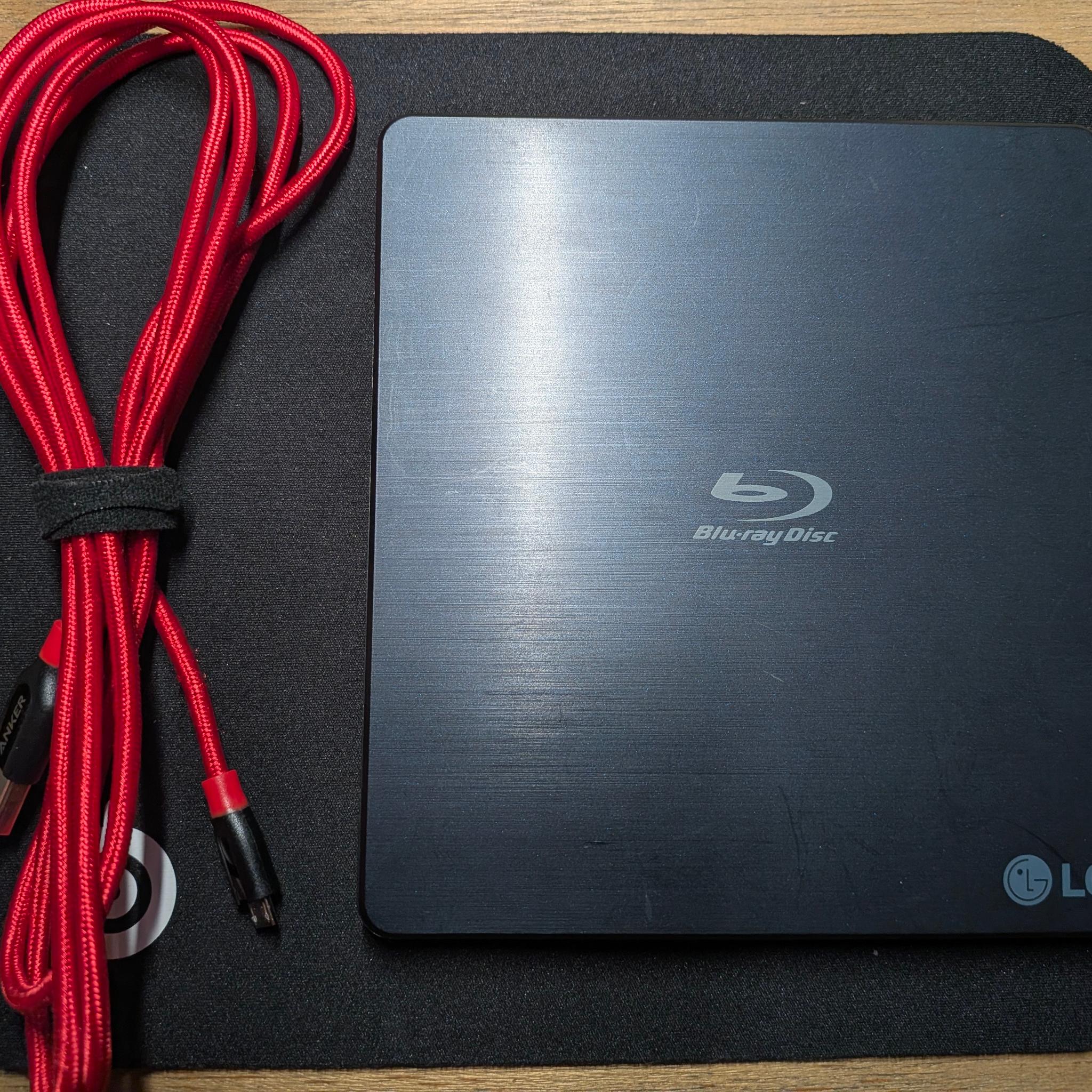 LG BP50NB40 External Blu-Ray Writer