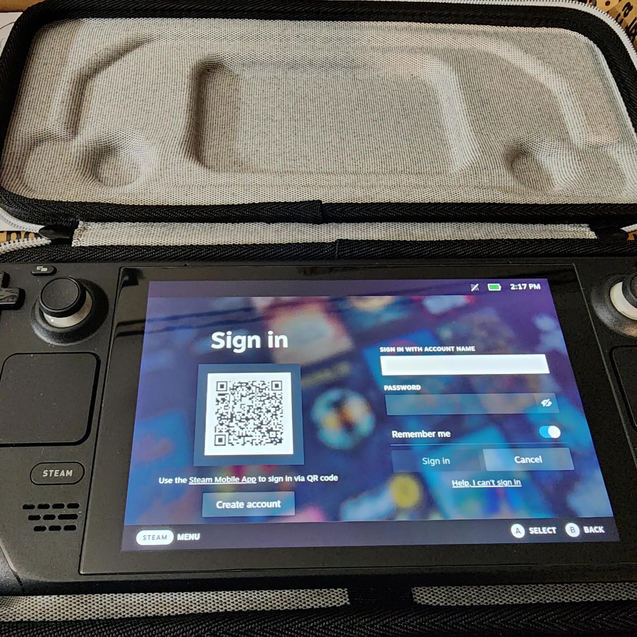 Steam Deck 500GB OLED Screen In original box.  Like New less than a hour of use.