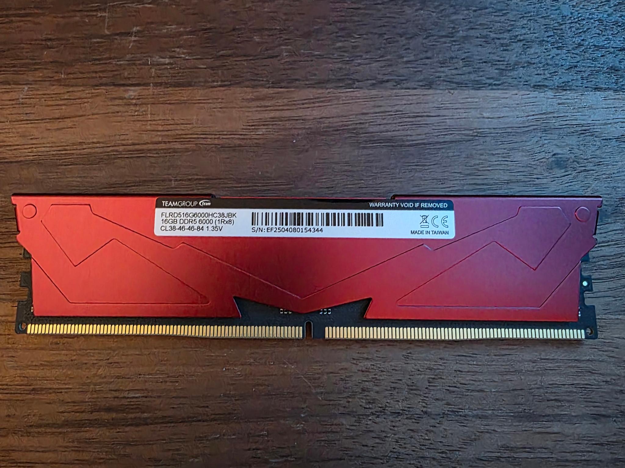 T Force Vulcan ddr5 16 GB
