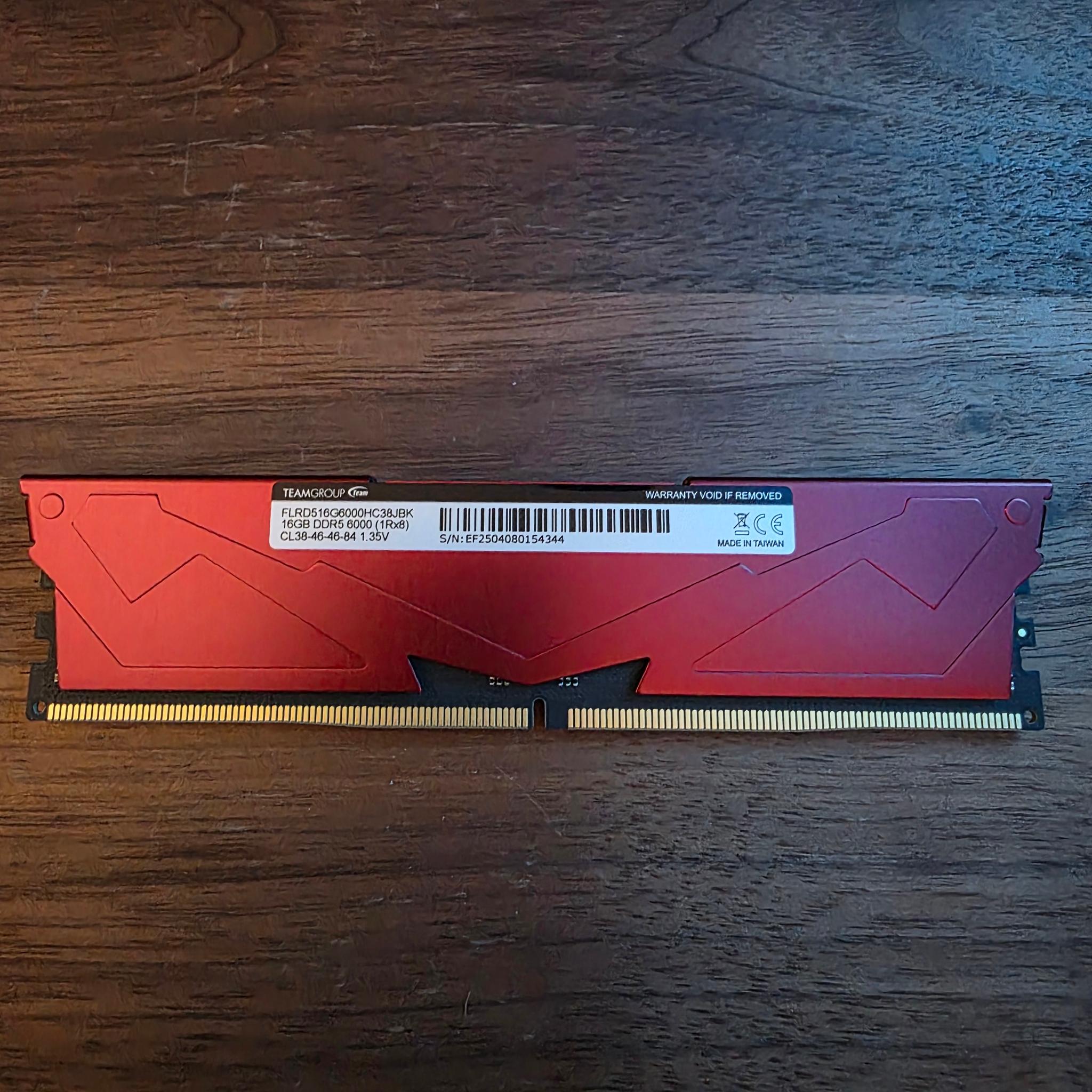T Force Vulcan ddr5 16 GB