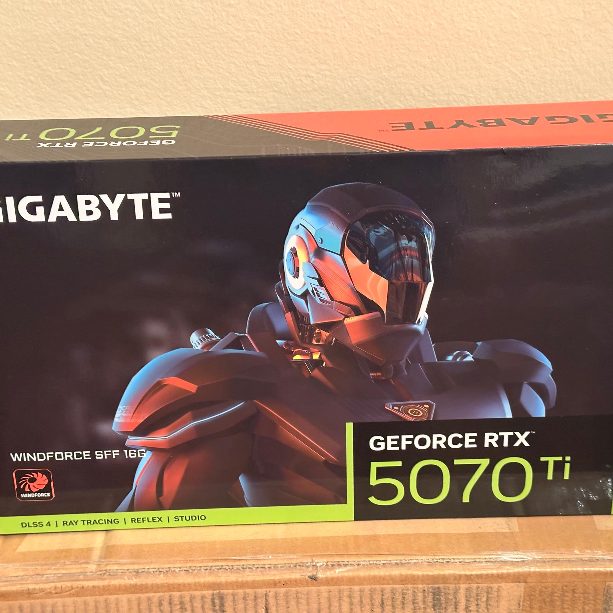 GIGABYTE GeForce RTX 5070 Ti WINDFORCE OC 16G
