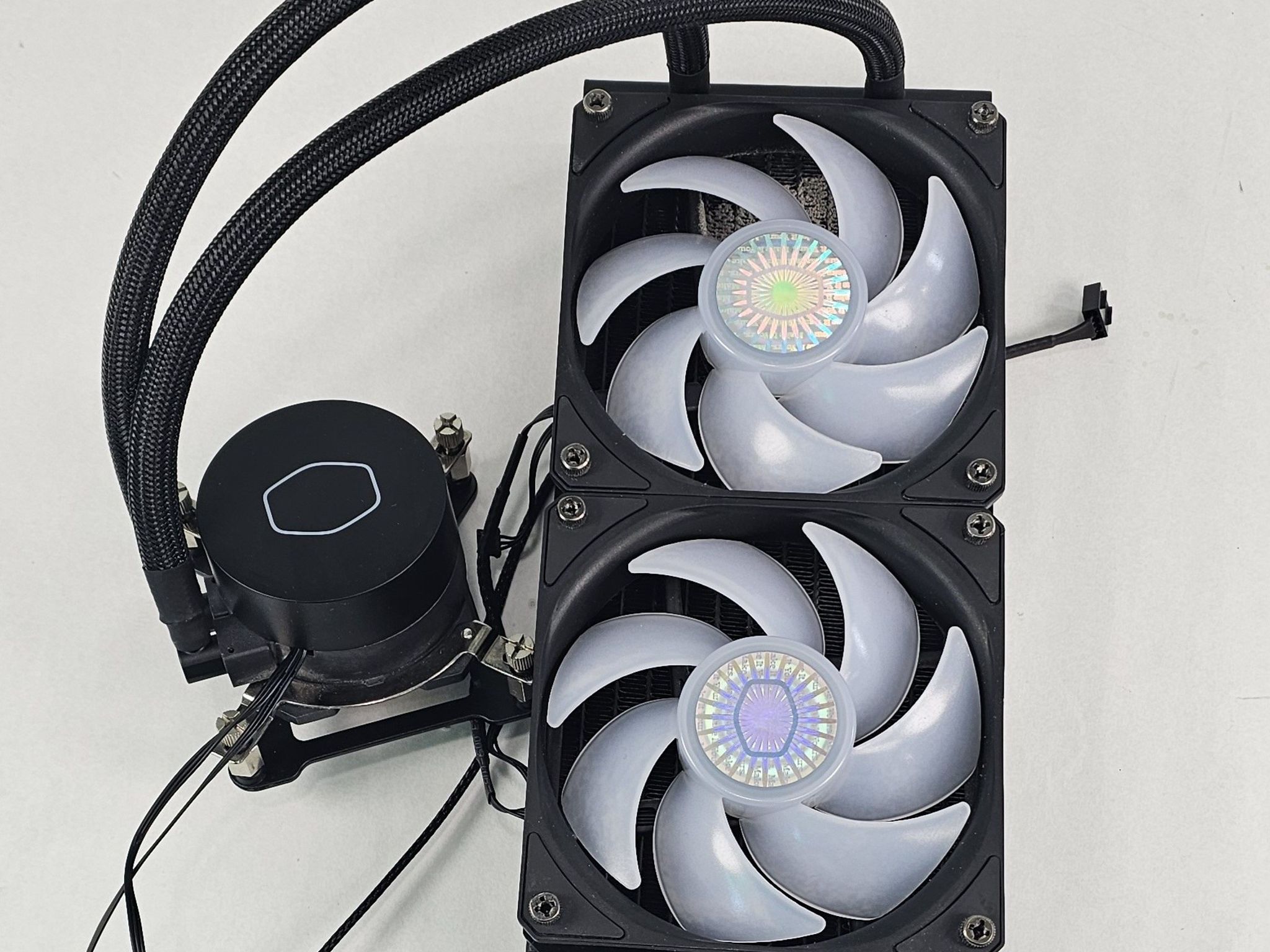 240mm AIO Cooler Master RGB CPU Liquid Cooler for Intel LGA1700