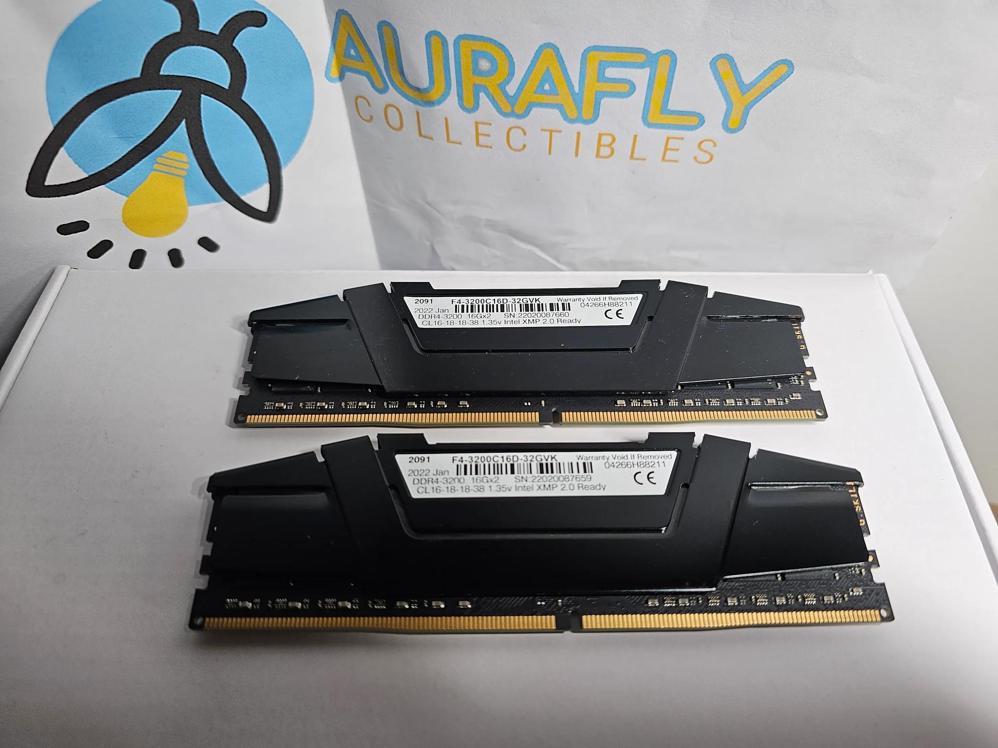 G.Skill Ripjaws V 32GB (2x16GB) DDR4-3200 CL16