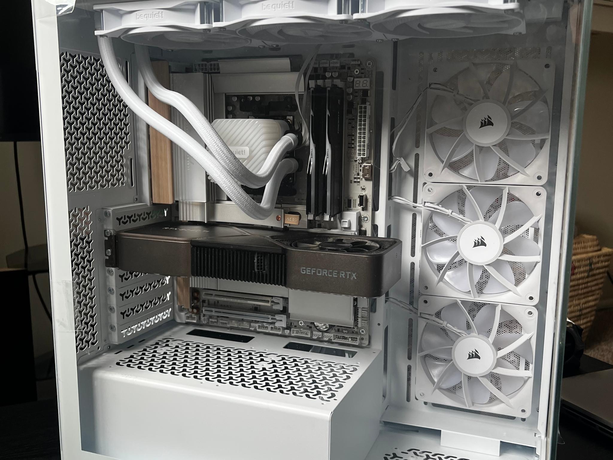 As-Is GeForce RTX 3080 Ti Custom Gaming PC - Ryzen 7 9800X3D, 64GB RAM