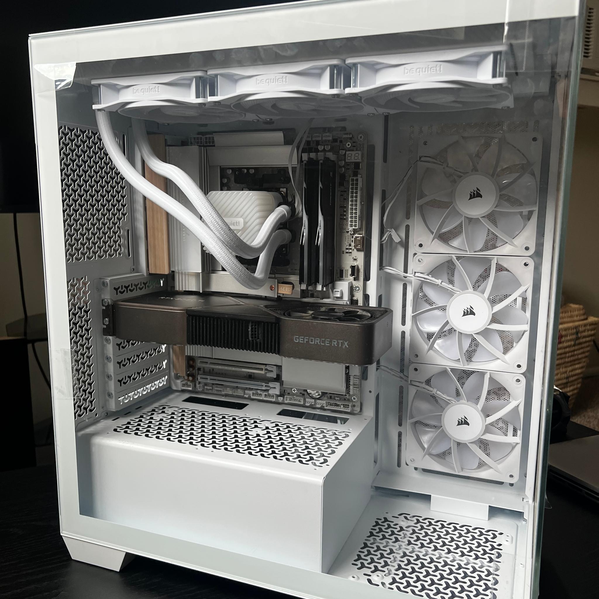 As-Is GeForce RTX 3080 Ti Custom Gaming PC - Ryzen 7 9800X3D, 64GB RAM