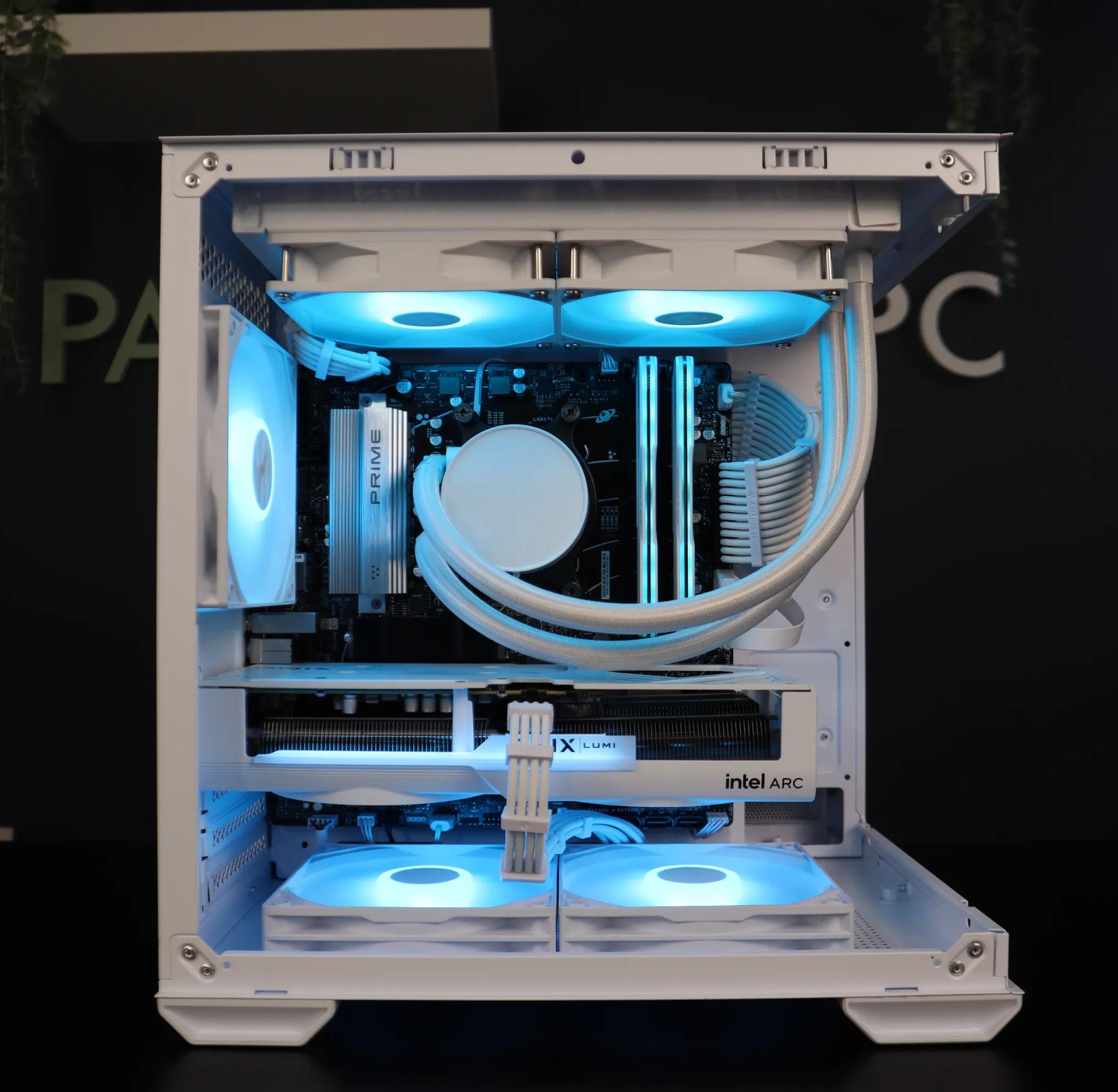 NEW GAMING PC | RYZEN 7600X | INTEL B580 12BG | 1TB | WHITE | All Parts Brand New