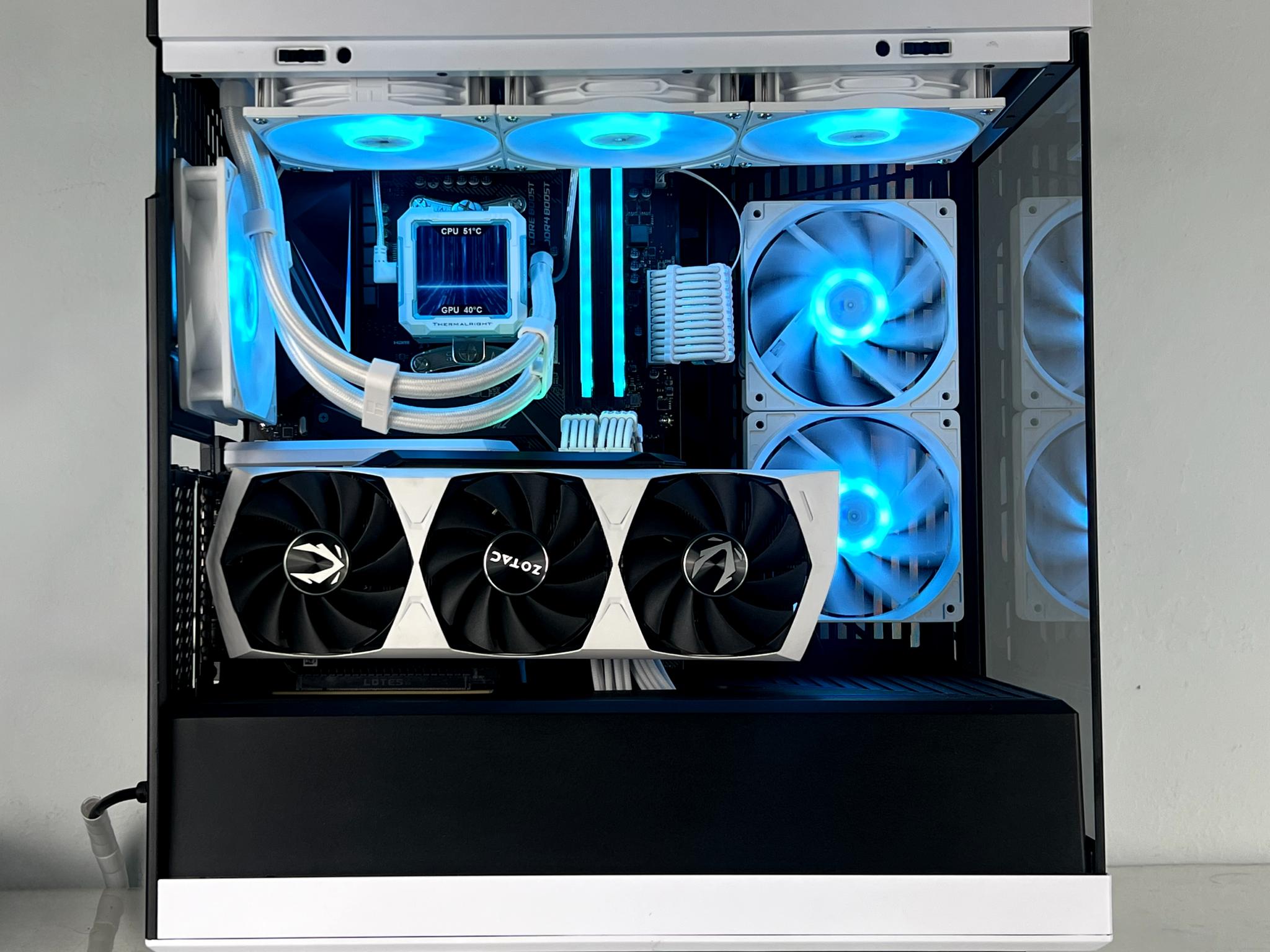 ❄️ 4K Gaming PC❄️  - RTX 3090 24GB, Ryzen 7 5700X3D, 64GB DDR4, 1TB NVMe