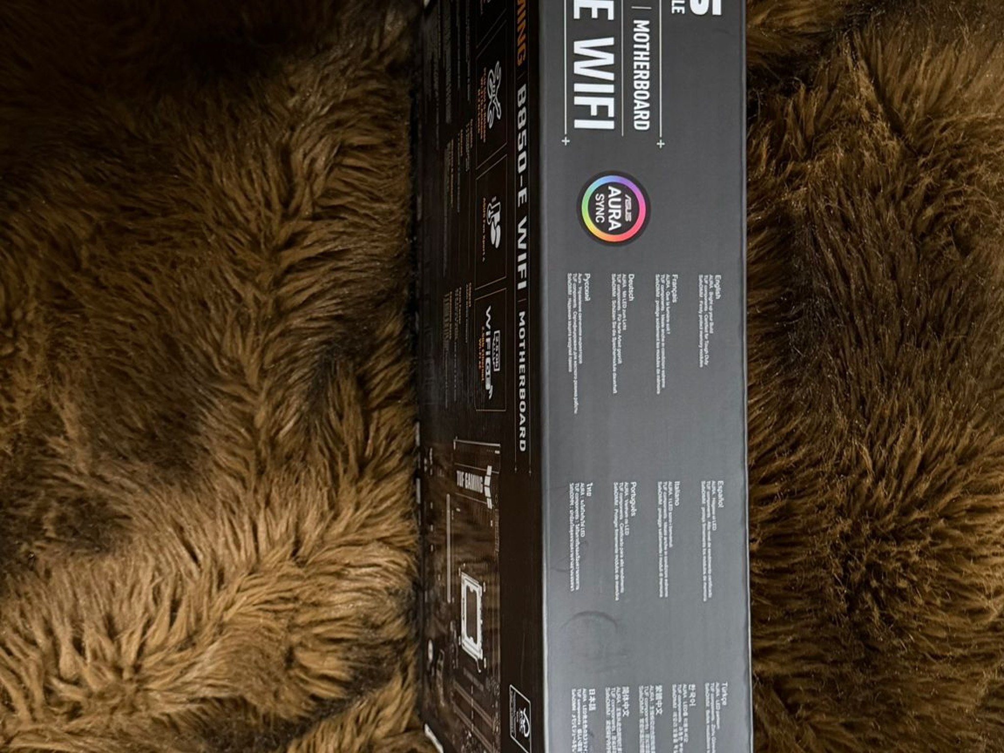 ASUS TUF GAMING B850-E WIFI6E AMD AM5 ATX Motherboard Unopened Box New