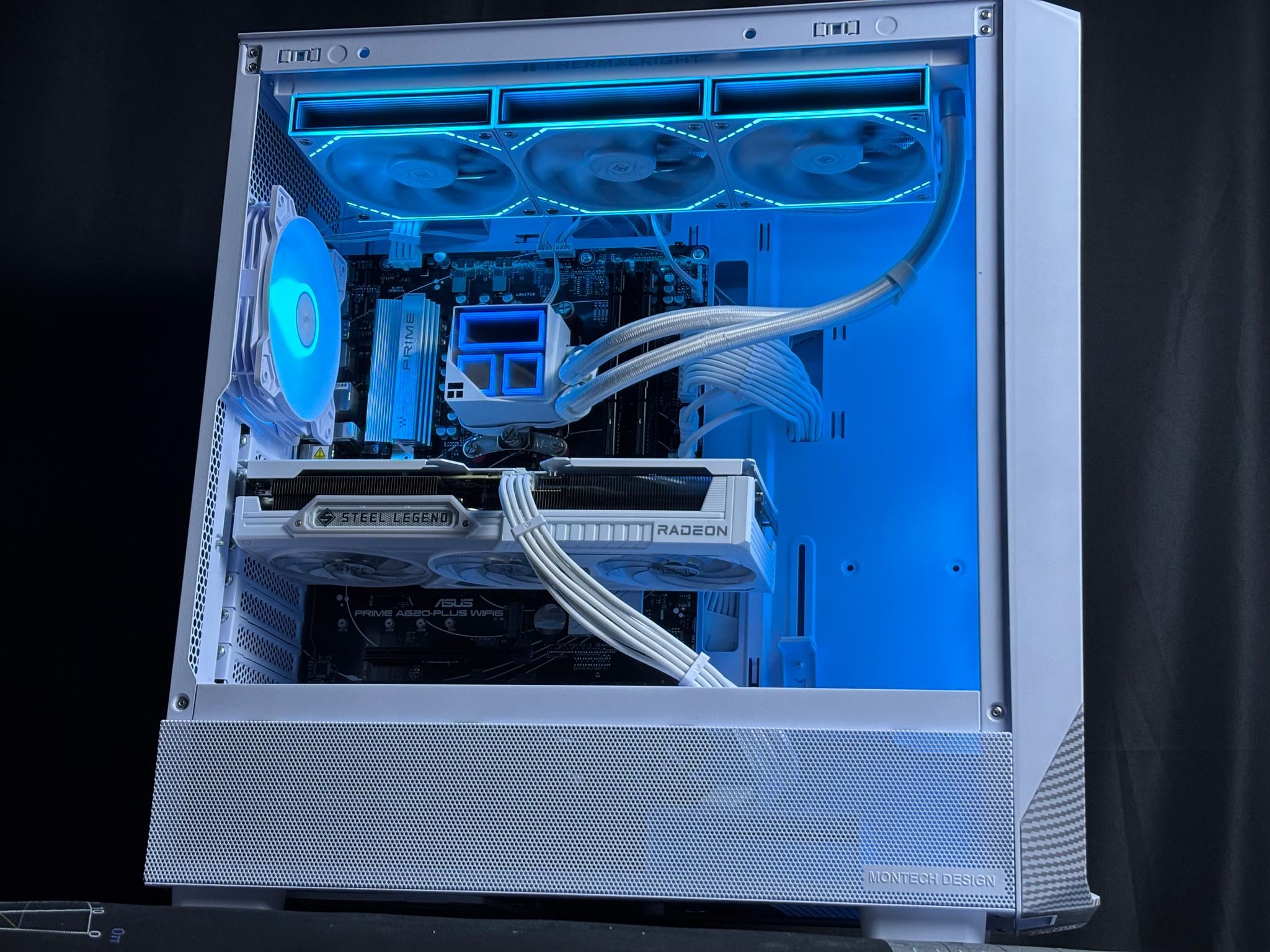 🩵ARCTIC BLAST🩵 9060 XT | Ryzen 5 8400F | 16gb DDR5 | 1 TB M.2 SSD