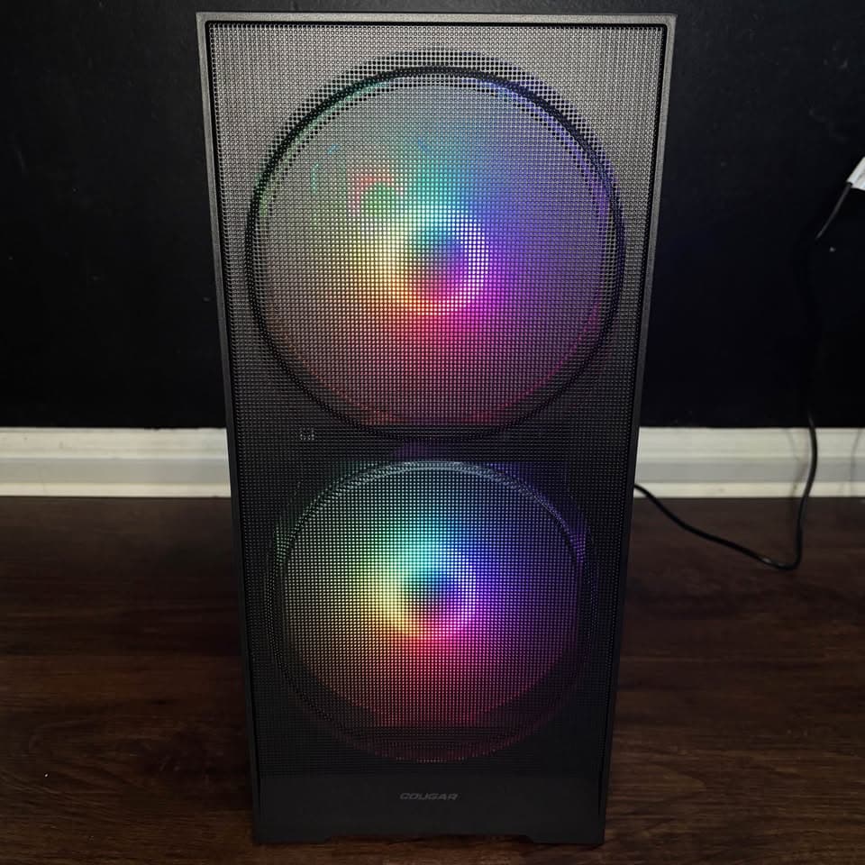 Black Gaming PC (GTX 1660 6GB + AMD Ryzen 5 2600 + 16GB DDR4 + SSD + HDD)