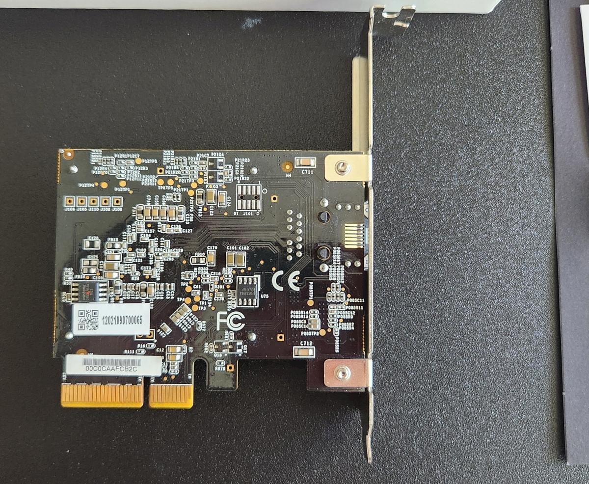 10Gbit Multigig Ethernet PCIe 3.0 x4 adapter