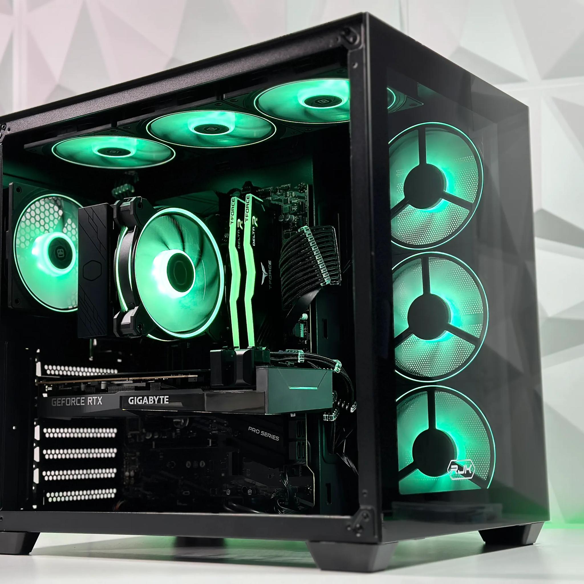 💚✳️Green Star Gaming PC❇️Nvidia RTX 3070 8GB❇️Ryzen 7 5700X 8 core❇️32GB DDR4❇️1TB SSD