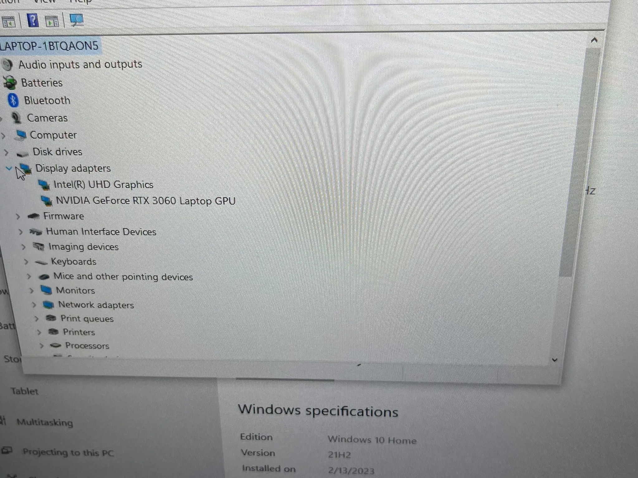 Acer RTX 3060 i7 11800 Laptop -1080p 144Hz 3ms 16GB RAM - 512GB SSD+1 TB SSD