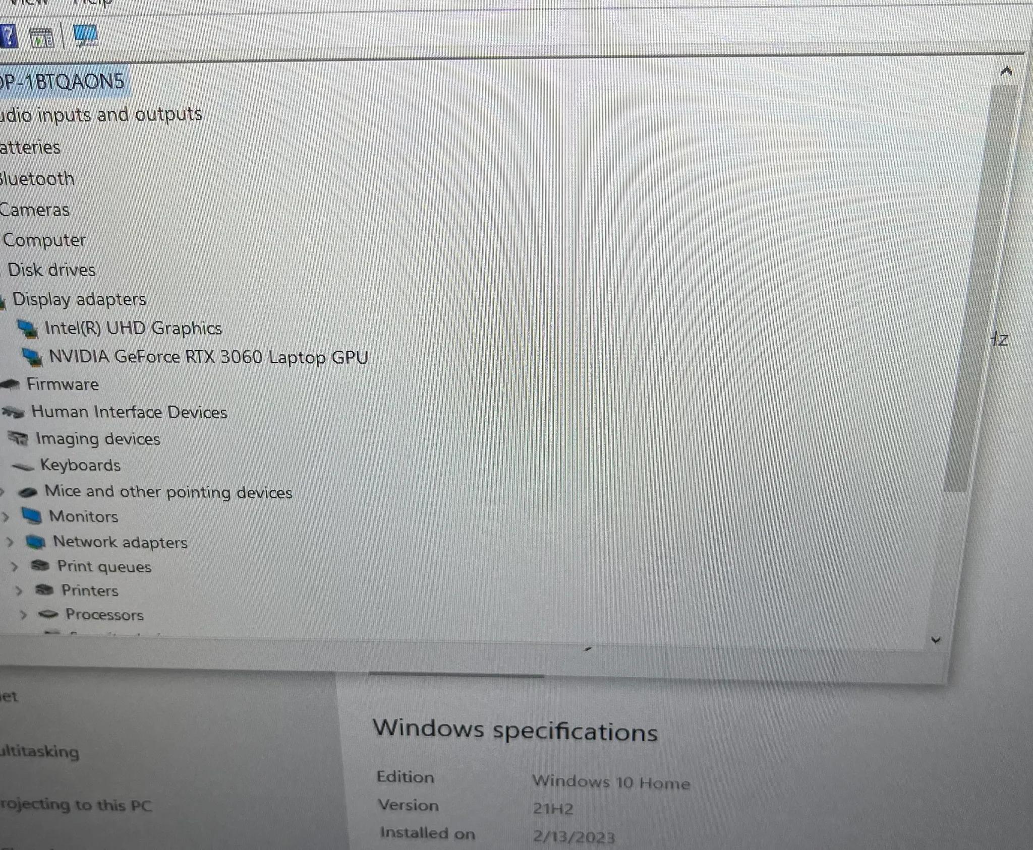 Acer RTX 3060 i7 11800 Laptop -1080p 144Hz 3ms 16GB RAM - 512GB SSD+1 TB SSD