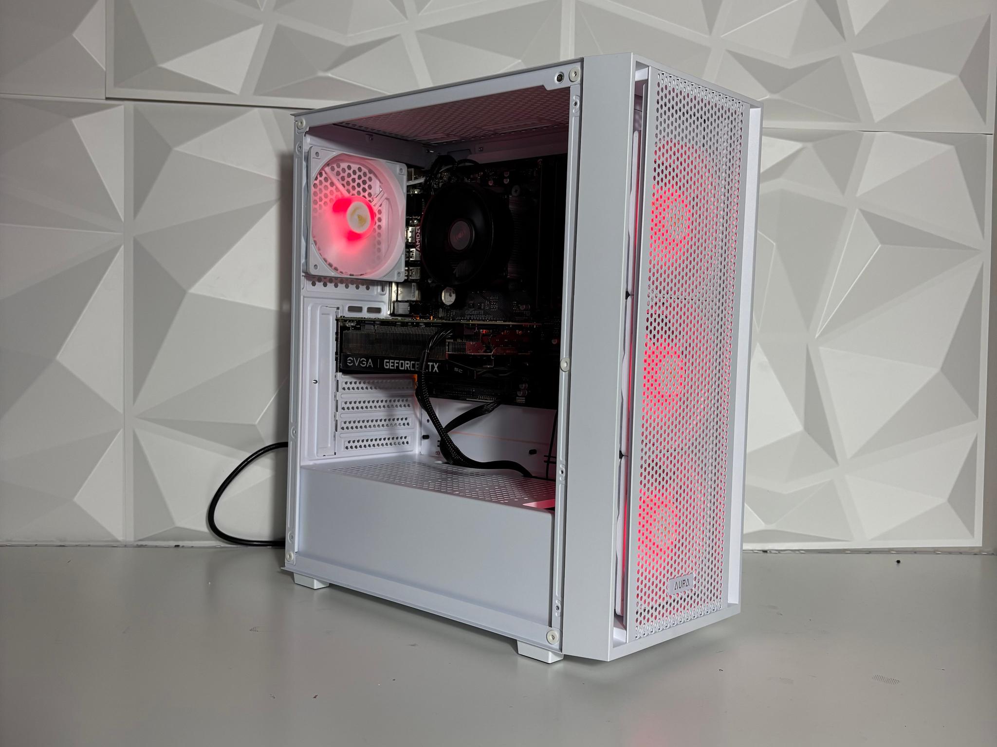 Glacier Valley (V2) Gaming PC - AMD Ryzen 7 1700, RTX 2060, 16GB DDR4, 1TB SSD