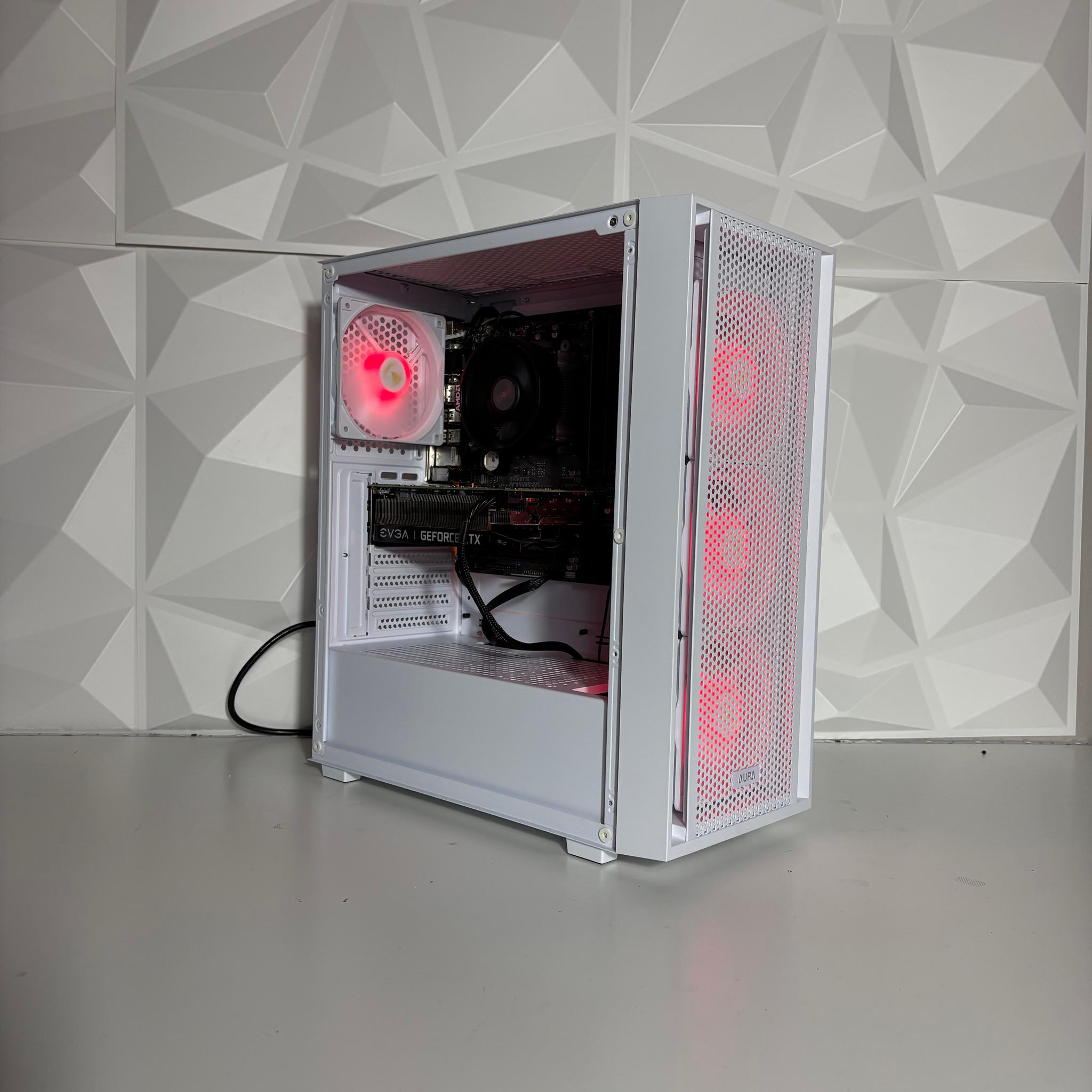Glacier Valley (V2) Gaming PC - AMD Ryzen 7 1700, RTX 2060, 16GB DDR4, 1TB SSD
