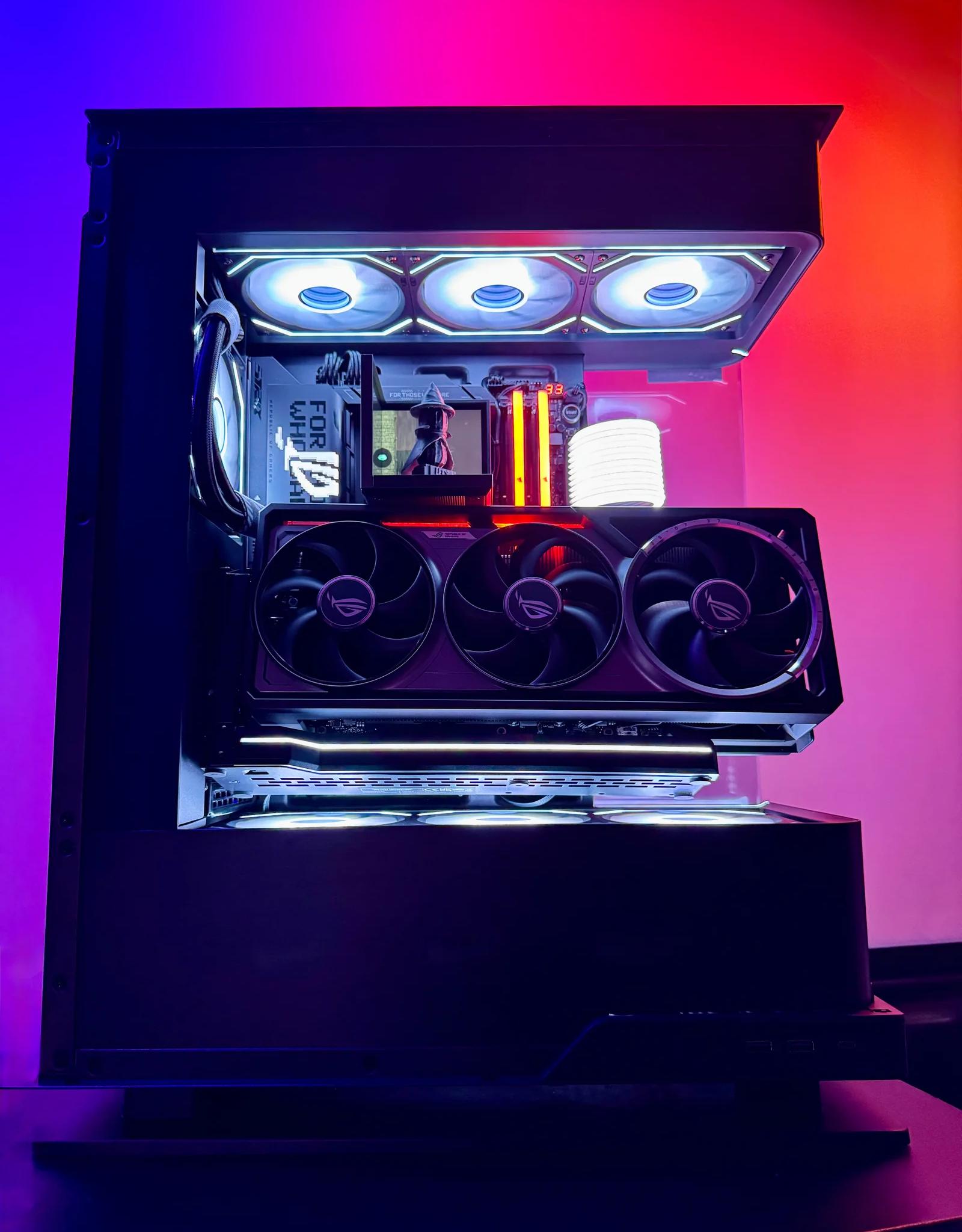 Custom Gaming PC RTX 5080 Ryzen 7 9850X3D 96GB DDR5 2TB SSD Windows 11 Pro  Copy title