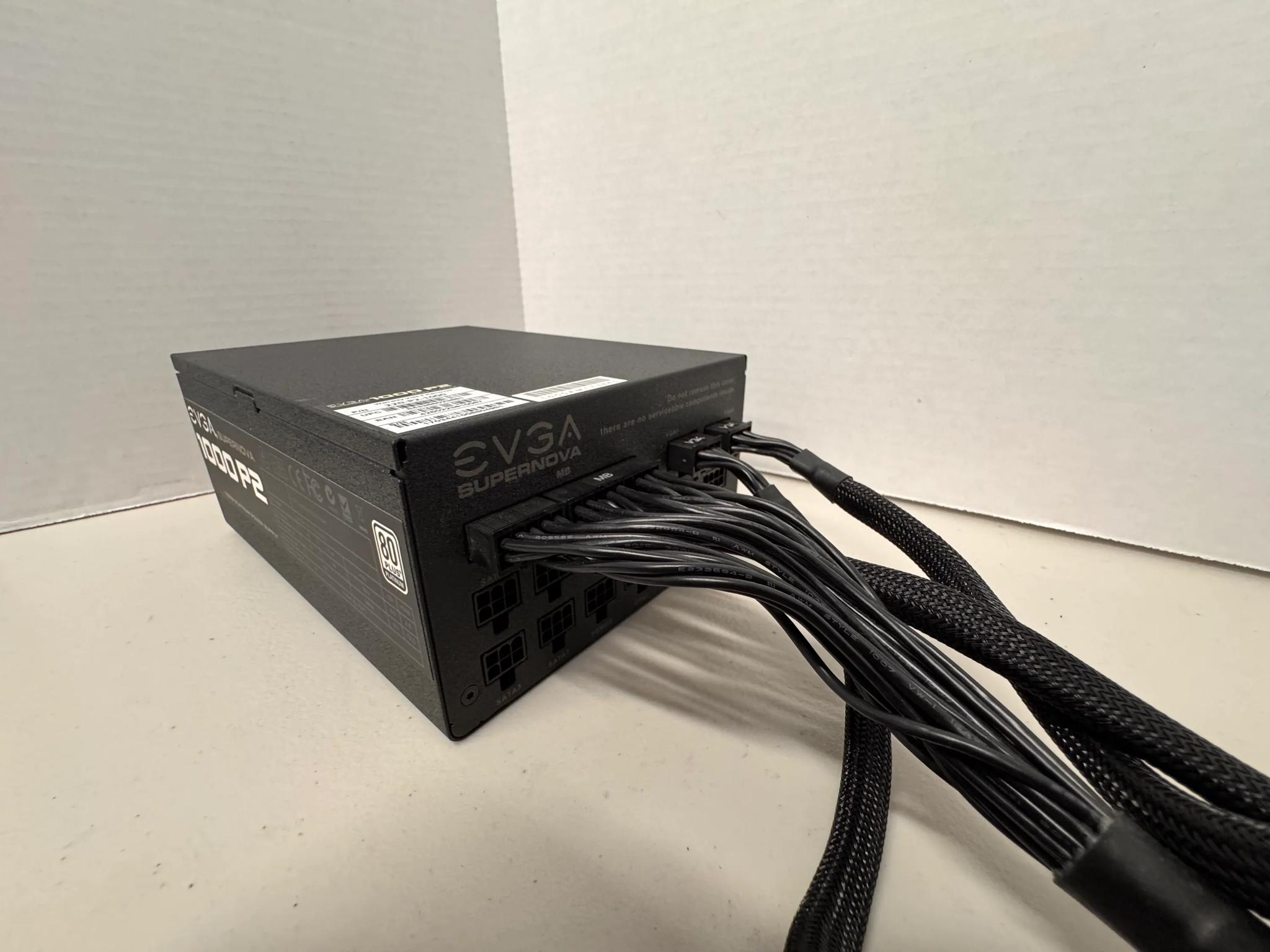🔌 EVGA 1000W 80+ Platinum PSU Excellent Condition w/ All Cables Included
