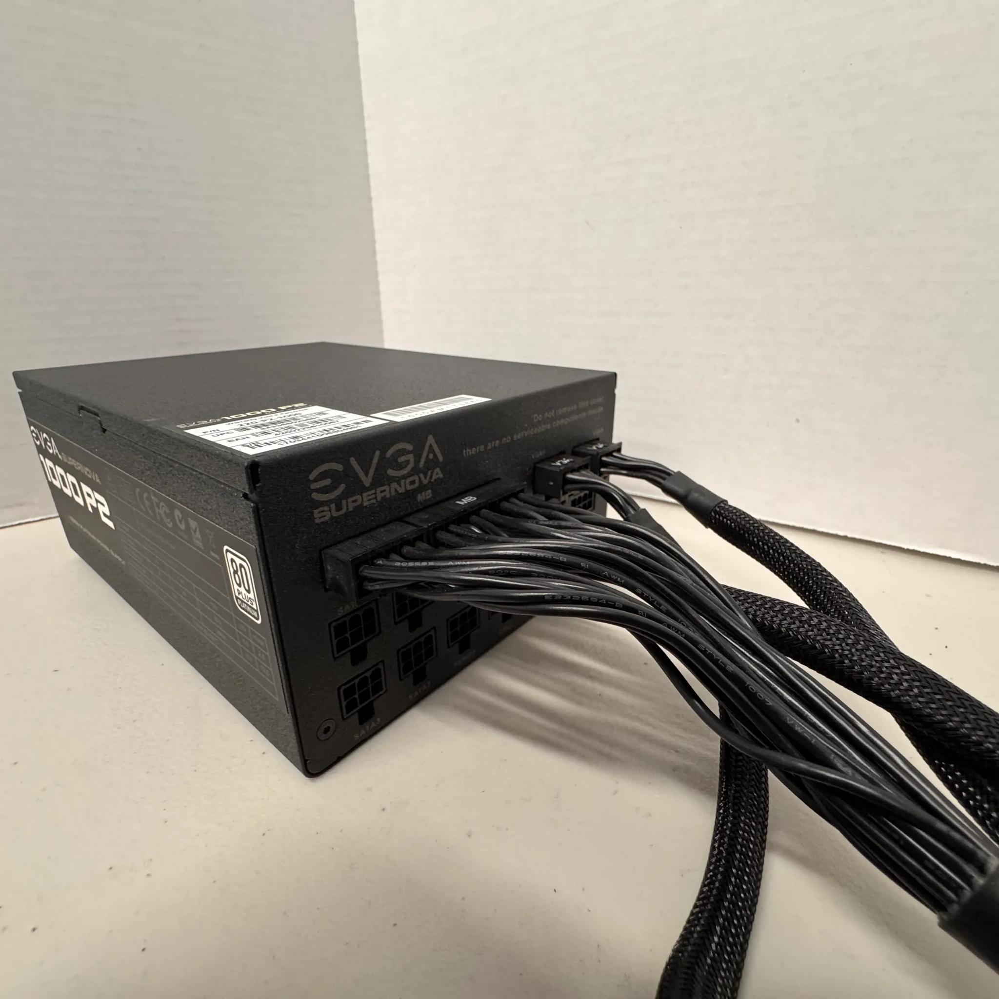 🔌 EVGA 1000W 80+ Platinum PSU Excellent Condition w/ All Cables Included