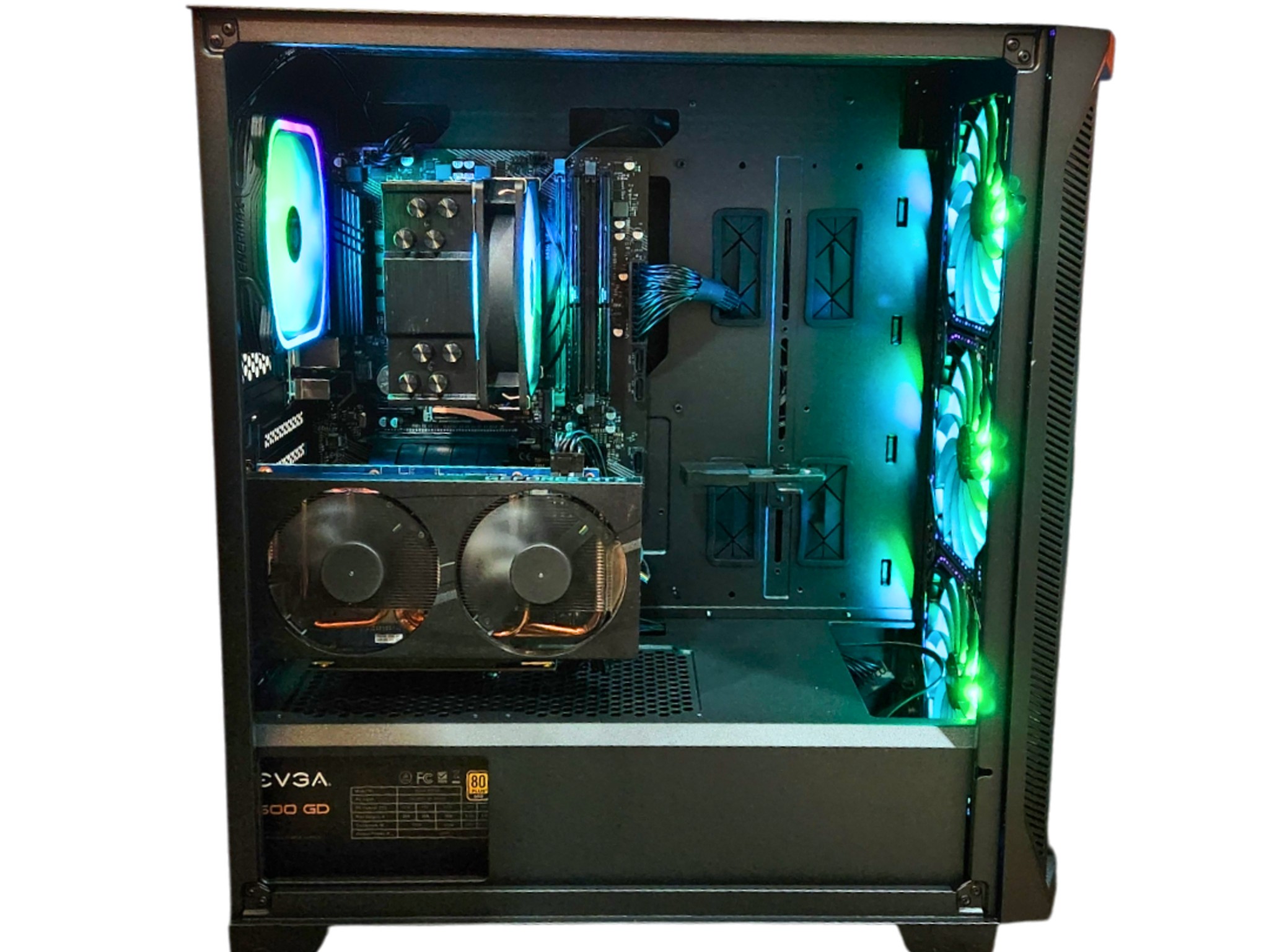 🌲Serenity🌳: RTX 2070 | Ryzen 5 3600X | 16GB DDR4 RAM | 1TB SSD | 5 RGB Fans | Black RGB Gaming PC