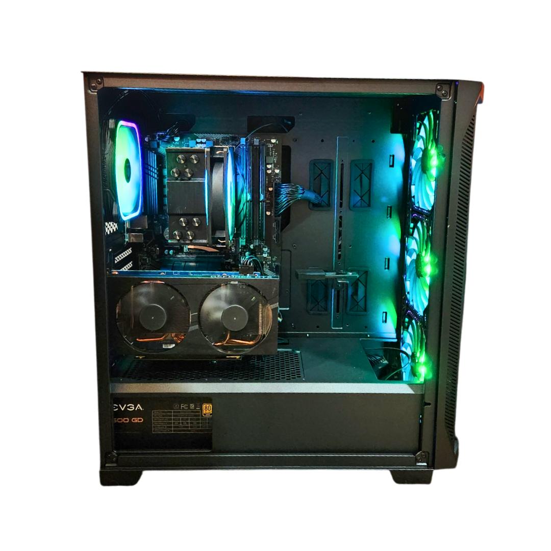🌲Serenity🌳: RTX 2070 | Ryzen 5 3600X | 16GB DDR4 RAM | 1TB SSD | 5 RGB Fans | Black RGB Gaming PC