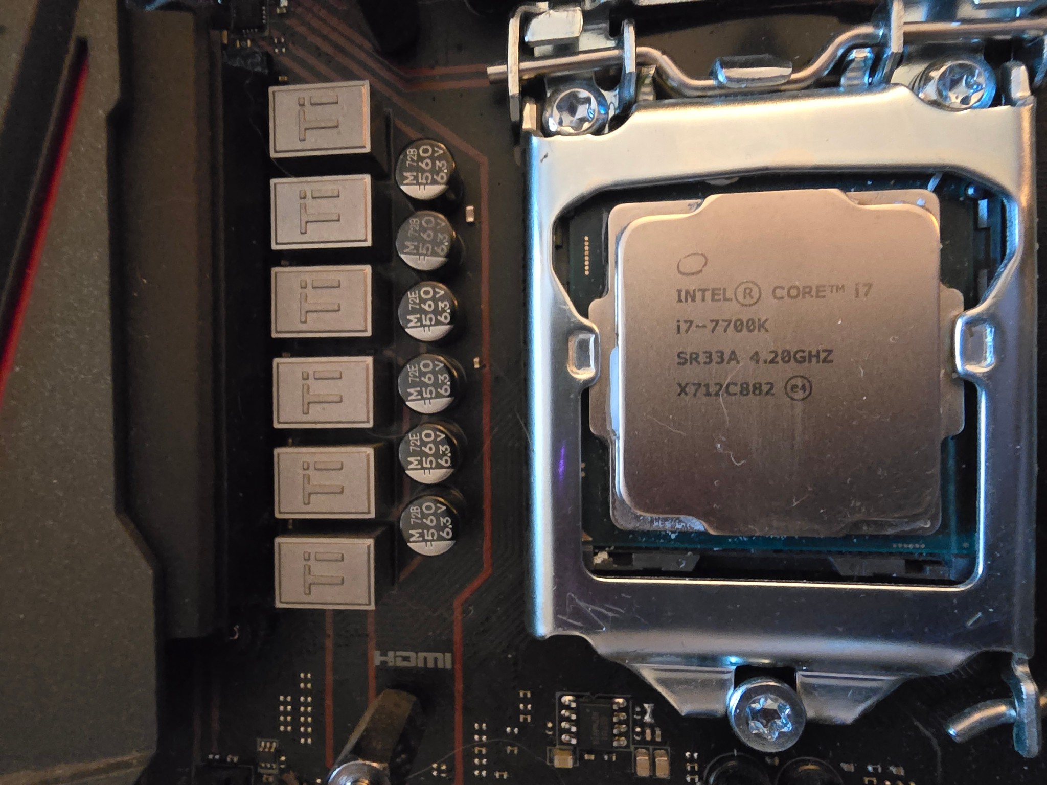 MSI z270 Gaming M3 Motherboard Bundle | Intel i7 7700k|  16GB Corsair Venegence LPX 3000 Mhz