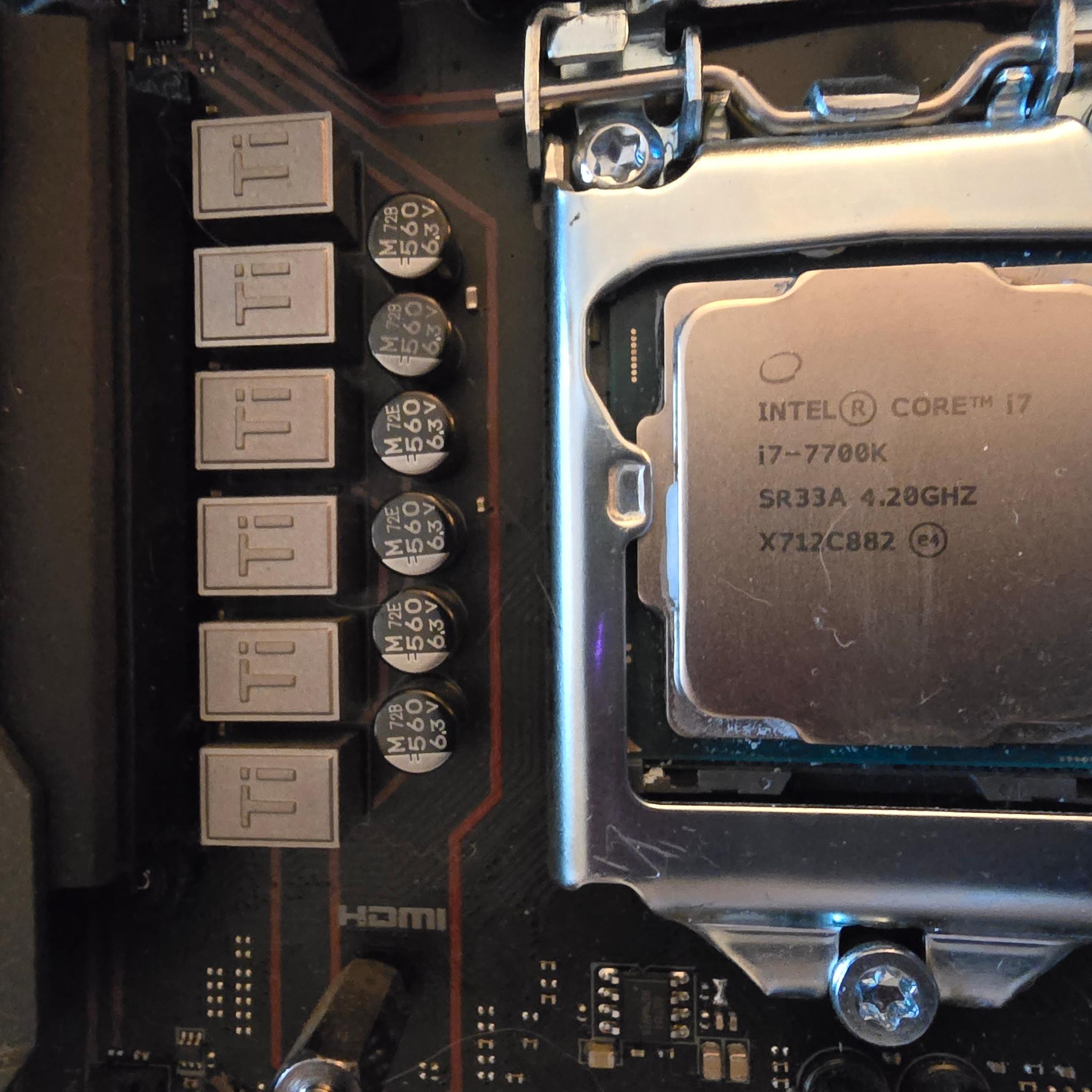 MSI z270 Gaming M3 Motherboard Bundle | Intel i7 7700k|  16GB Corsair Venegence LPX 3000 Mhz