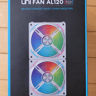 New White Lian Li UNI AL120 RGB Daisy Chain Fan 3 pack with controller