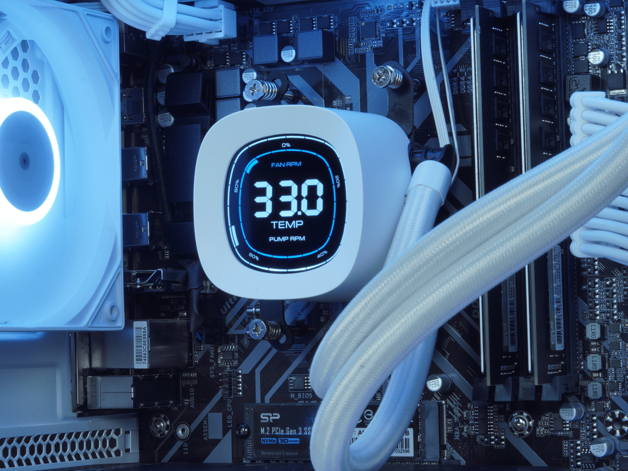 🪽HALO🪽RTX 4060 Ti, Ryzen 5 5500, 32GB DDR4 RAM, 1TB SSD w/ Wifi |1440p Gaming PC|