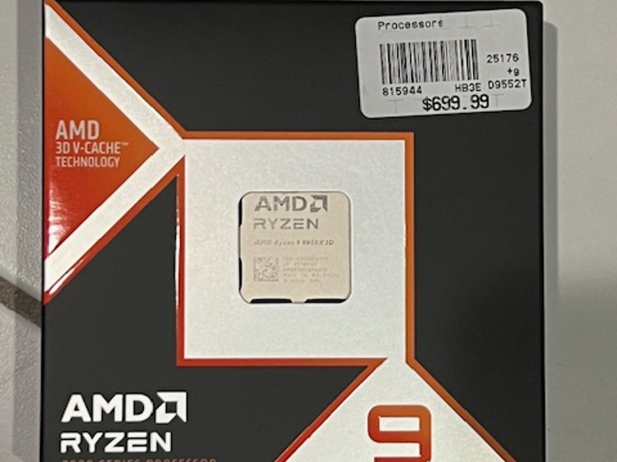 BRAND NEW AMD Ryzen 9 9950X3D Granite Ridge AM5 4.30GHz 16-Core Boxed  Desktop Processor