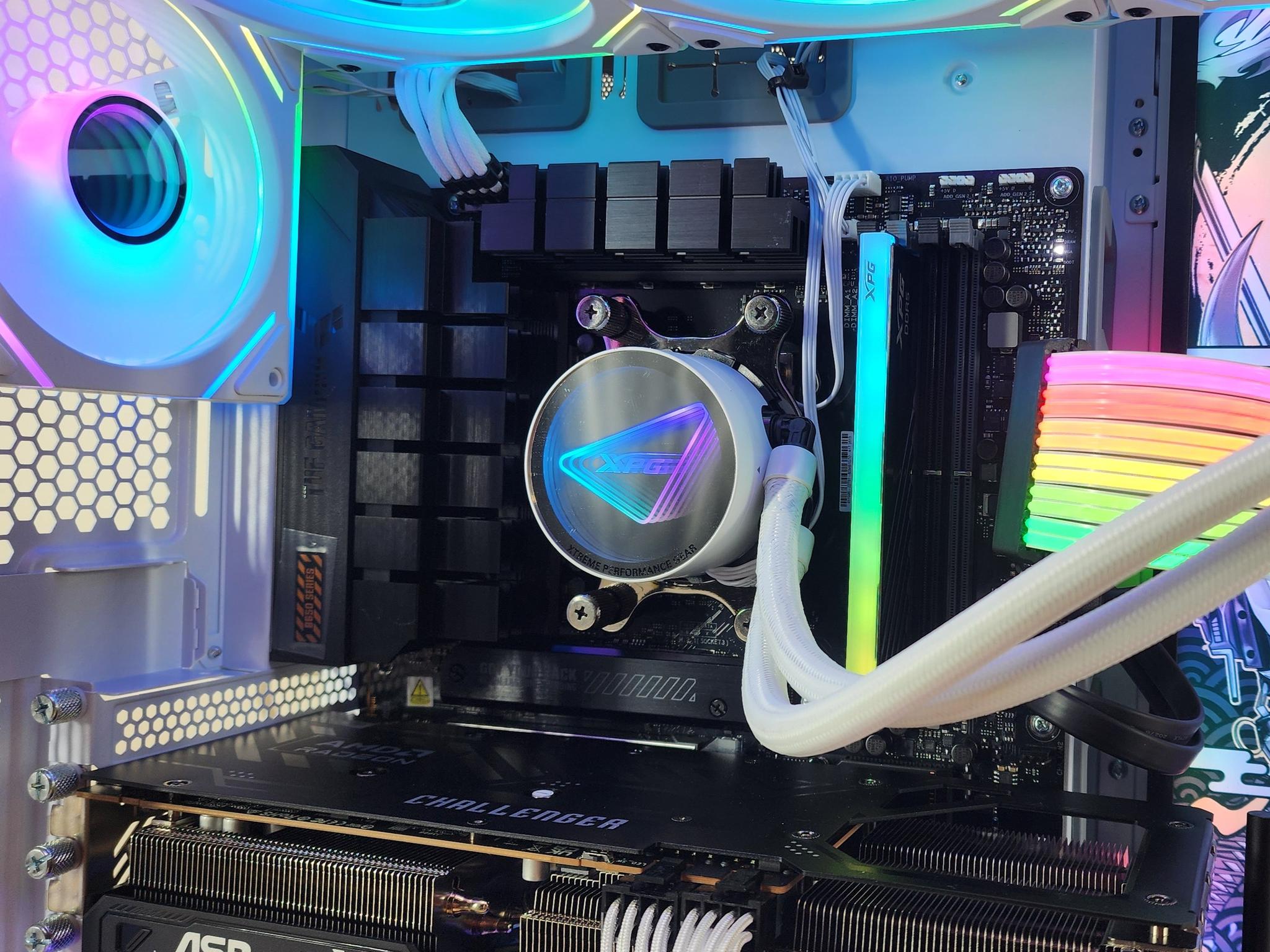 Gaming PC Ryzen 7 9700X 16GB RAM 1TB SSD RX 9070 16GB Windows 11 Computer