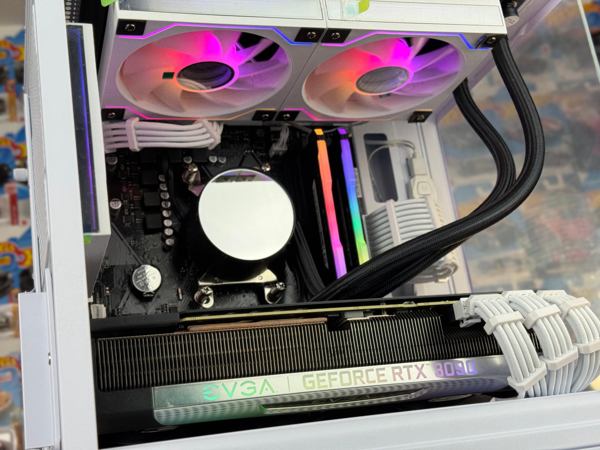 🤍✨ iVORY - RTX 3090 Gaming PC ✨🤍