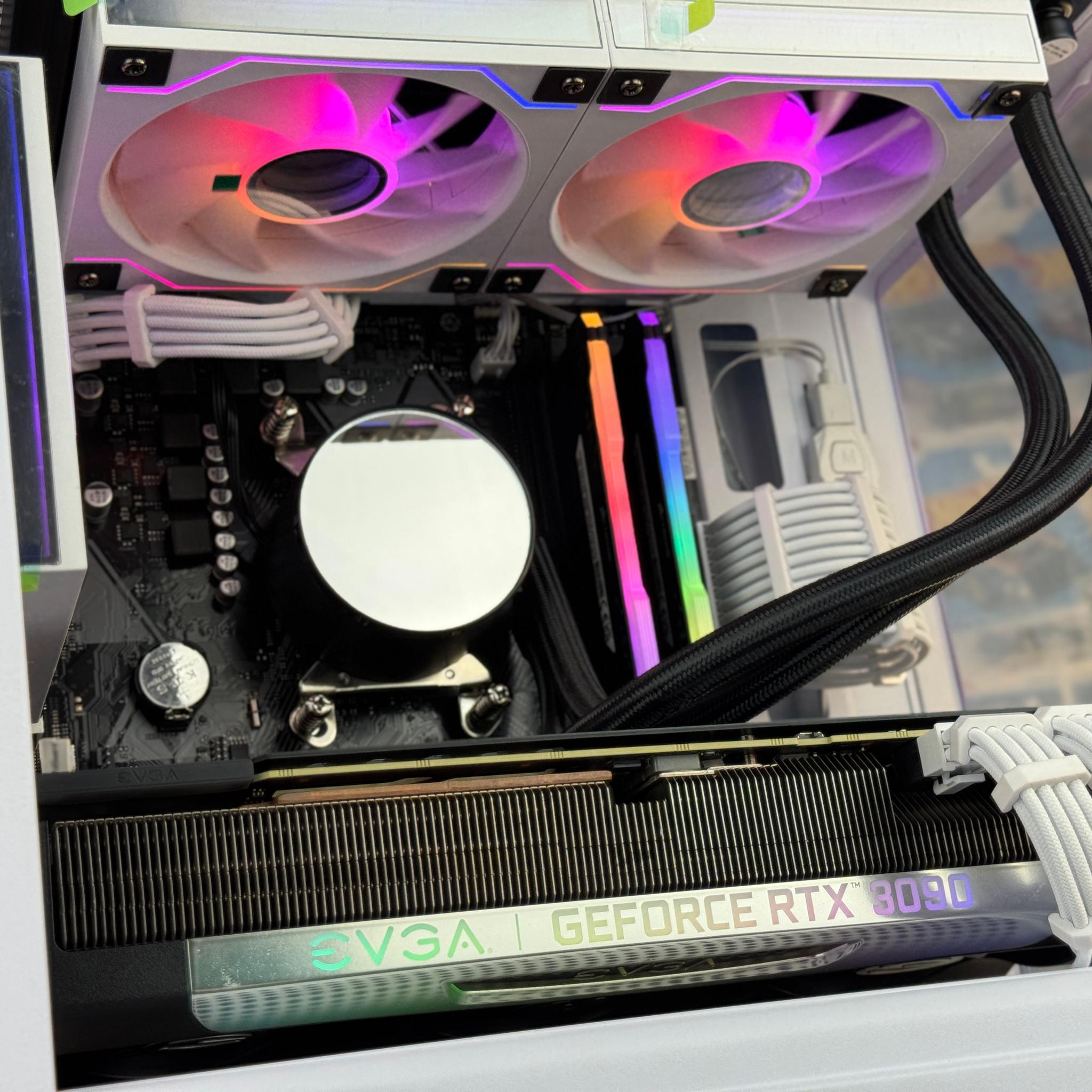 🤍✨ iVORY - RTX 3090 Gaming PC ✨🤍