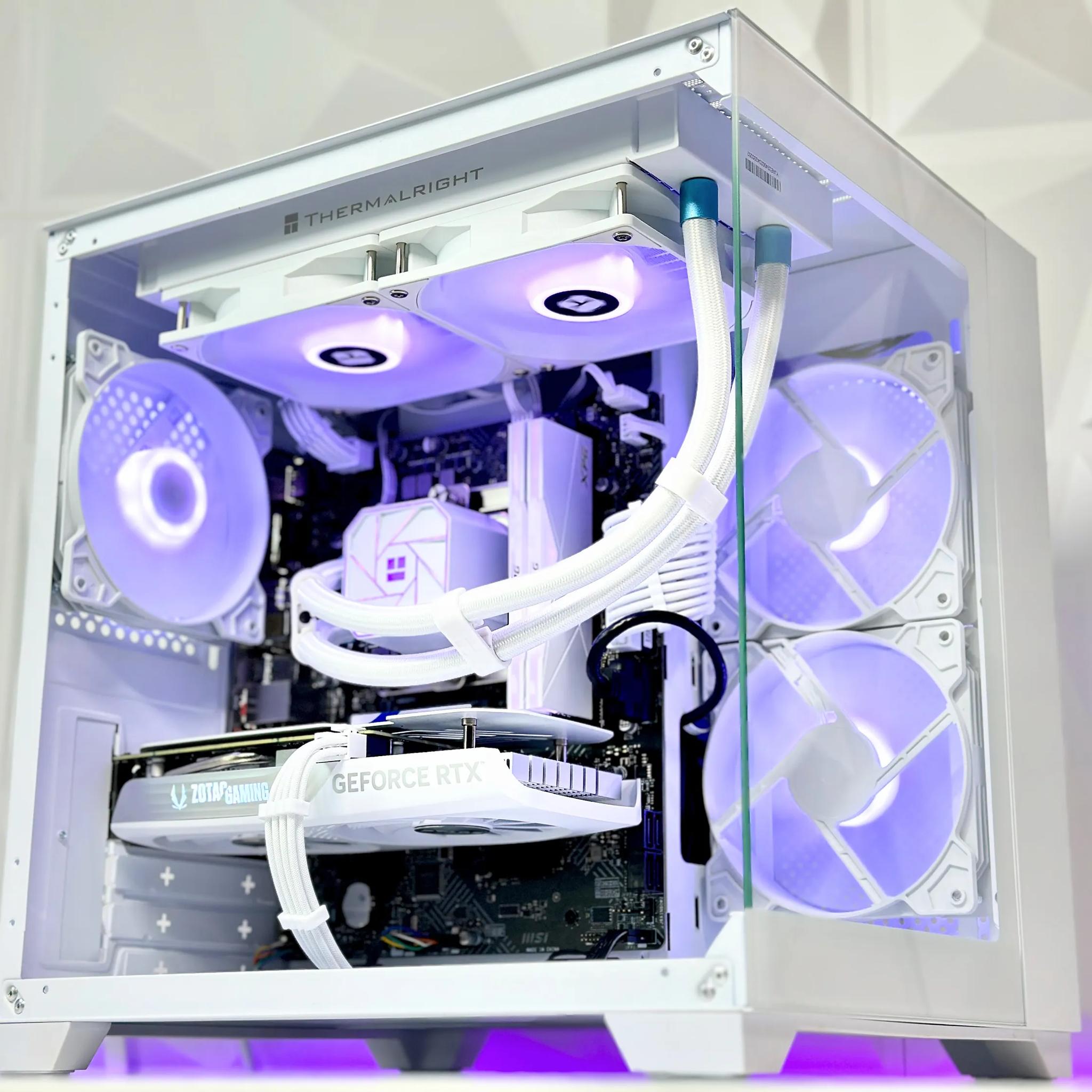🌕⭐Liquid Cooled Gaming PC❄️Nvidia RTX 4070 12GB❄️AMD Ryzen 7 5800X 8 core❄️32GB DDR4