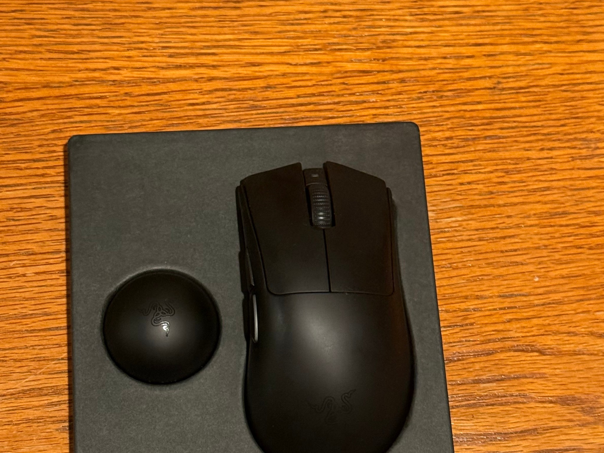 Razer - DeathAdder V4 Pro Lightweight Optical Gaming Mouse with 150 Hour Battery - Wireless - Black