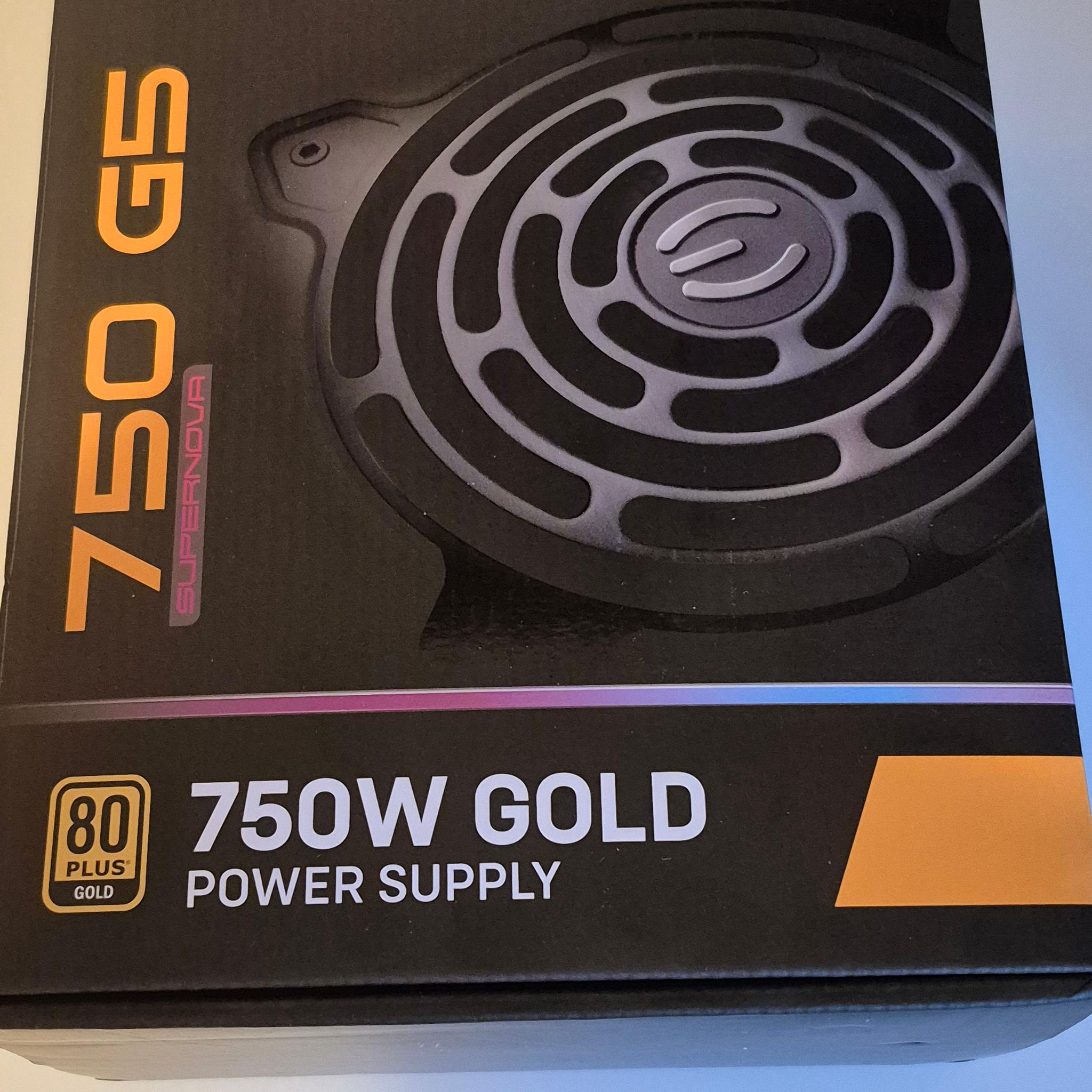 EVGA SuperNova 750w G5 Gold | Fully Modular PSU