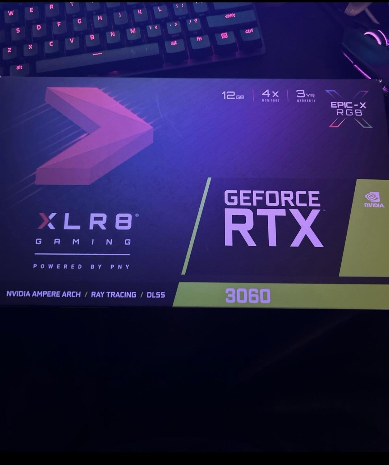 PNY XLR8 Geforce 3060 12 GB VRAM