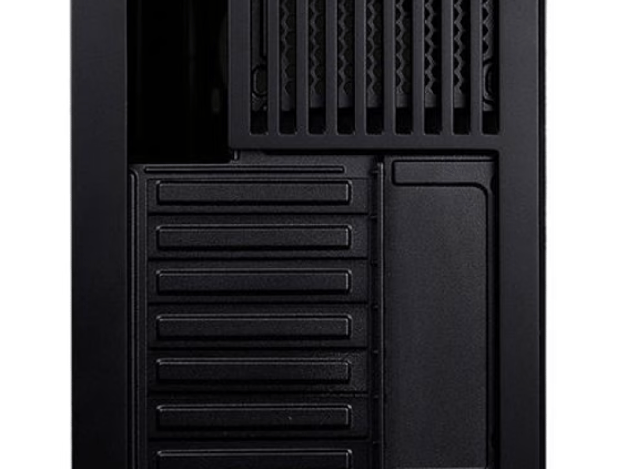 NEW EVGA DG-77 Matte Black Mid-Tower Gaming Case, Tempered Glass, Vertical GPU Mount, RGB, & K-Boost