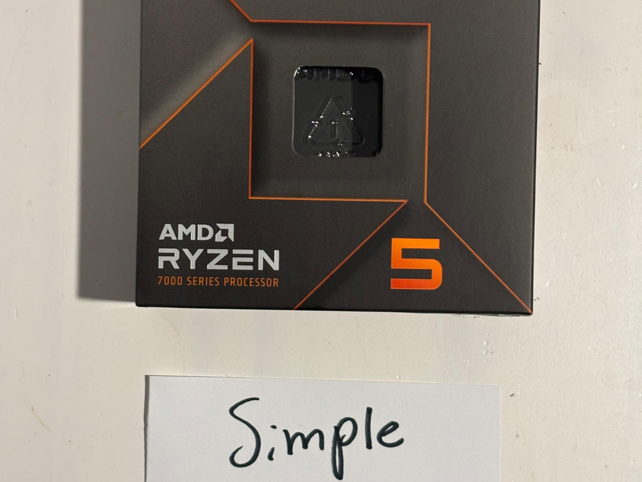 Ryzen 5 7600X