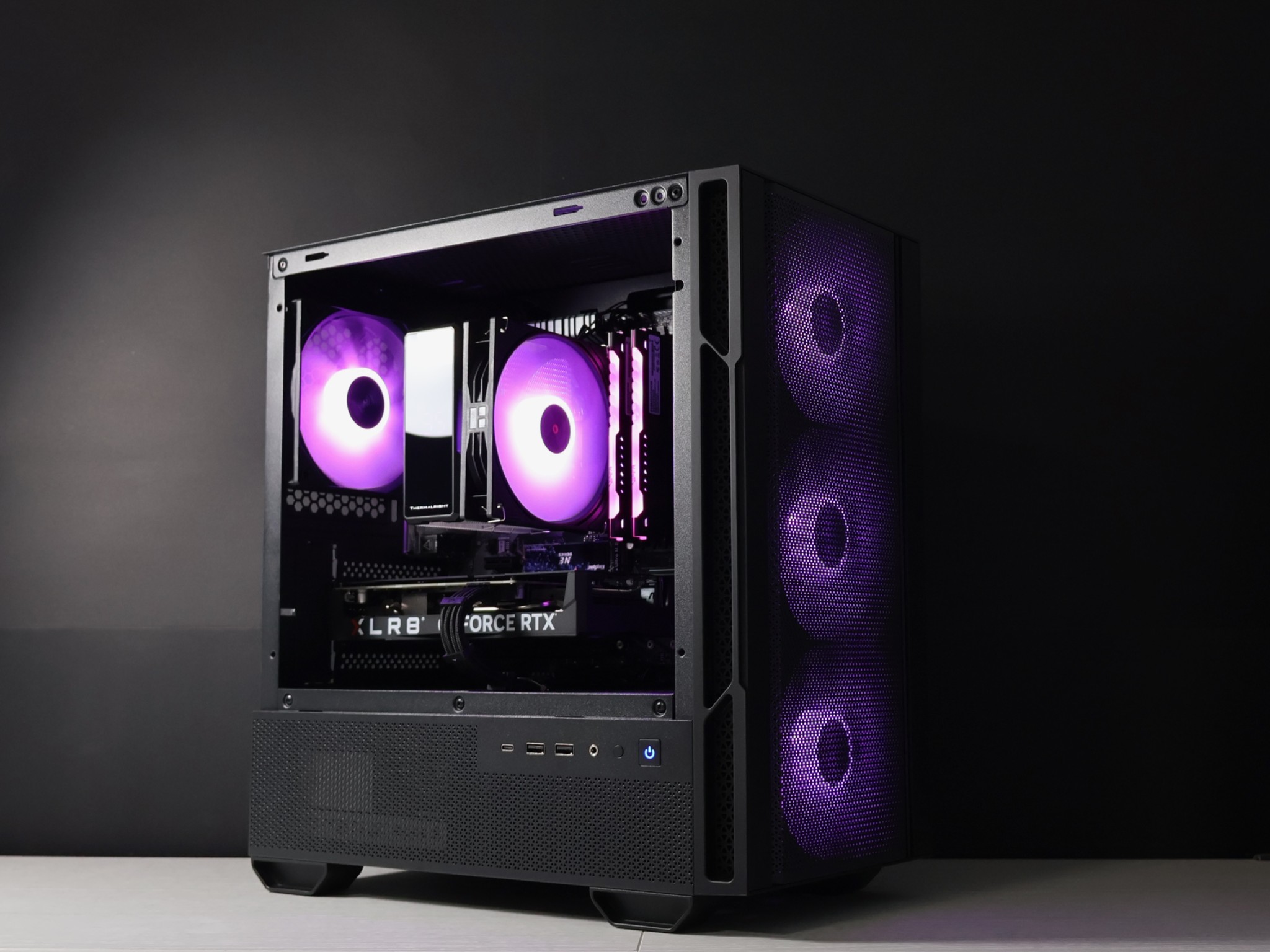 ⚫️BLACKOUT⚫️ Gaming PC | AMD Ryzen 5 3600 | 32GB | RTX 4060 | 1TB SSD | Win11 Home | Wi-Fi