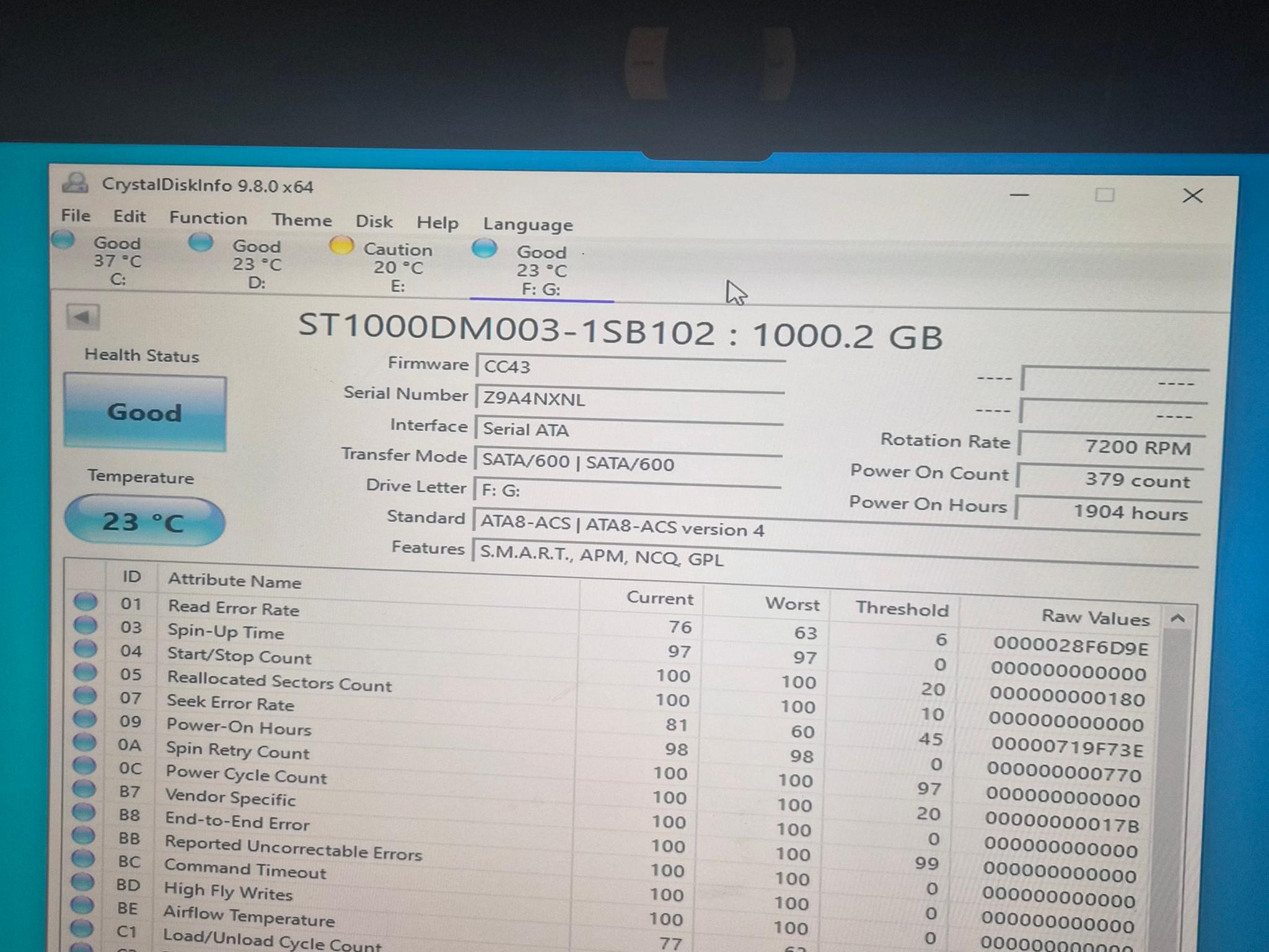 Seagate Desktop HDD 1tb