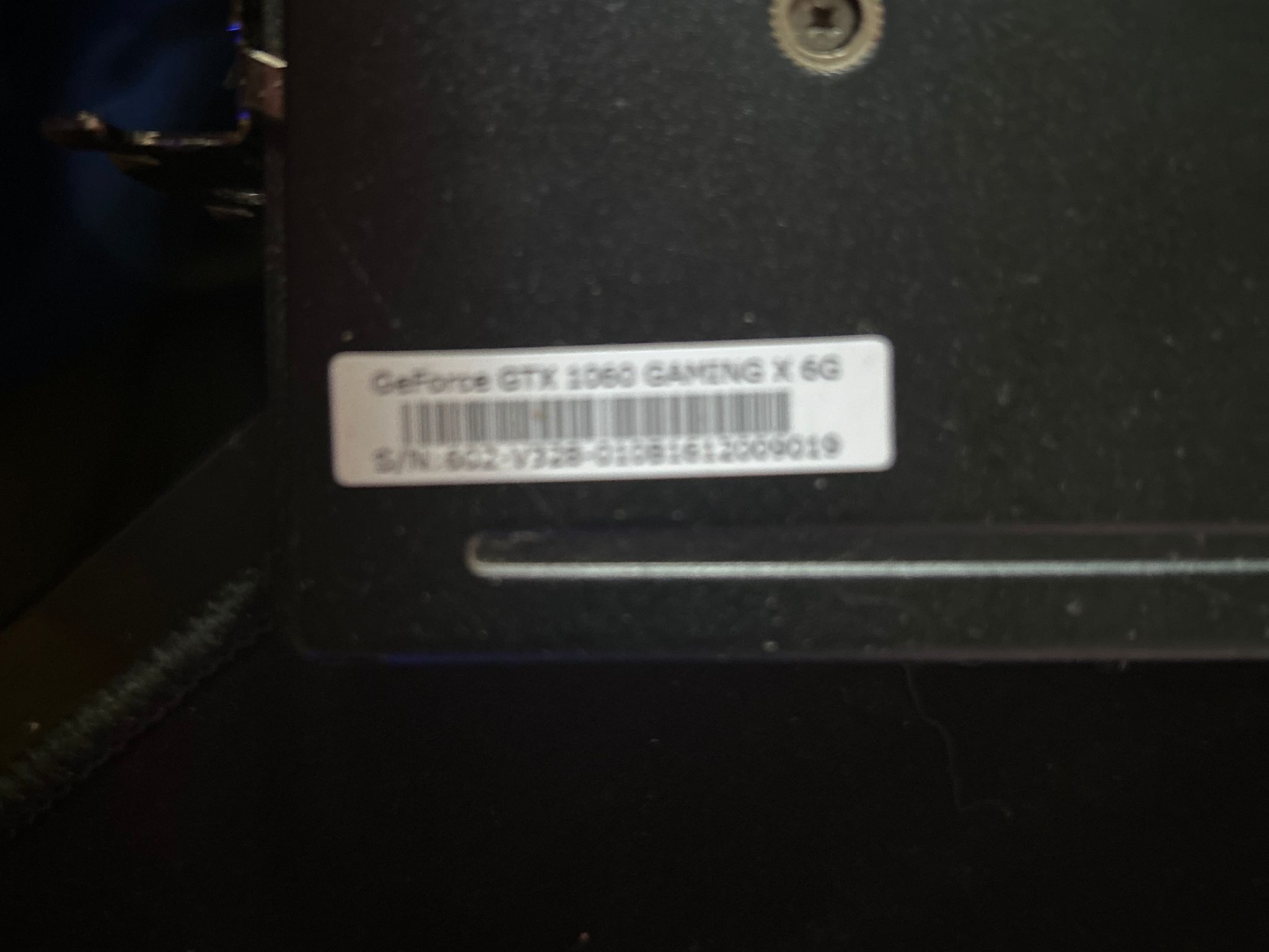 MSI 1060 6GB