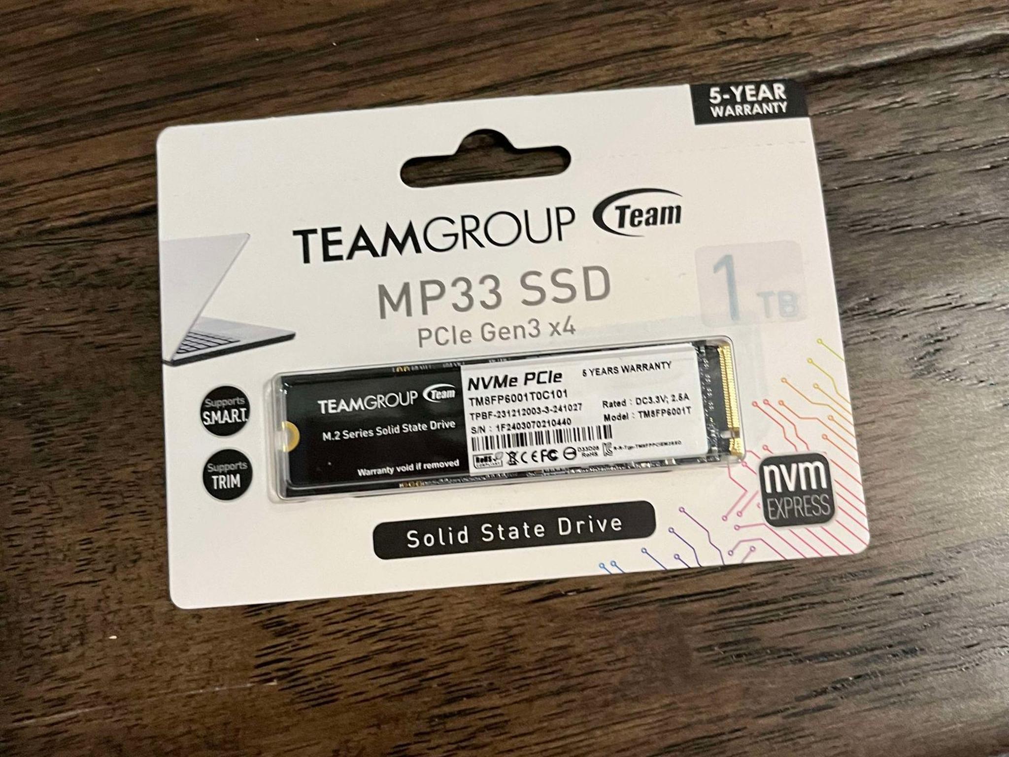 TeamGroup 1TB MP33 (BRAND NEW)