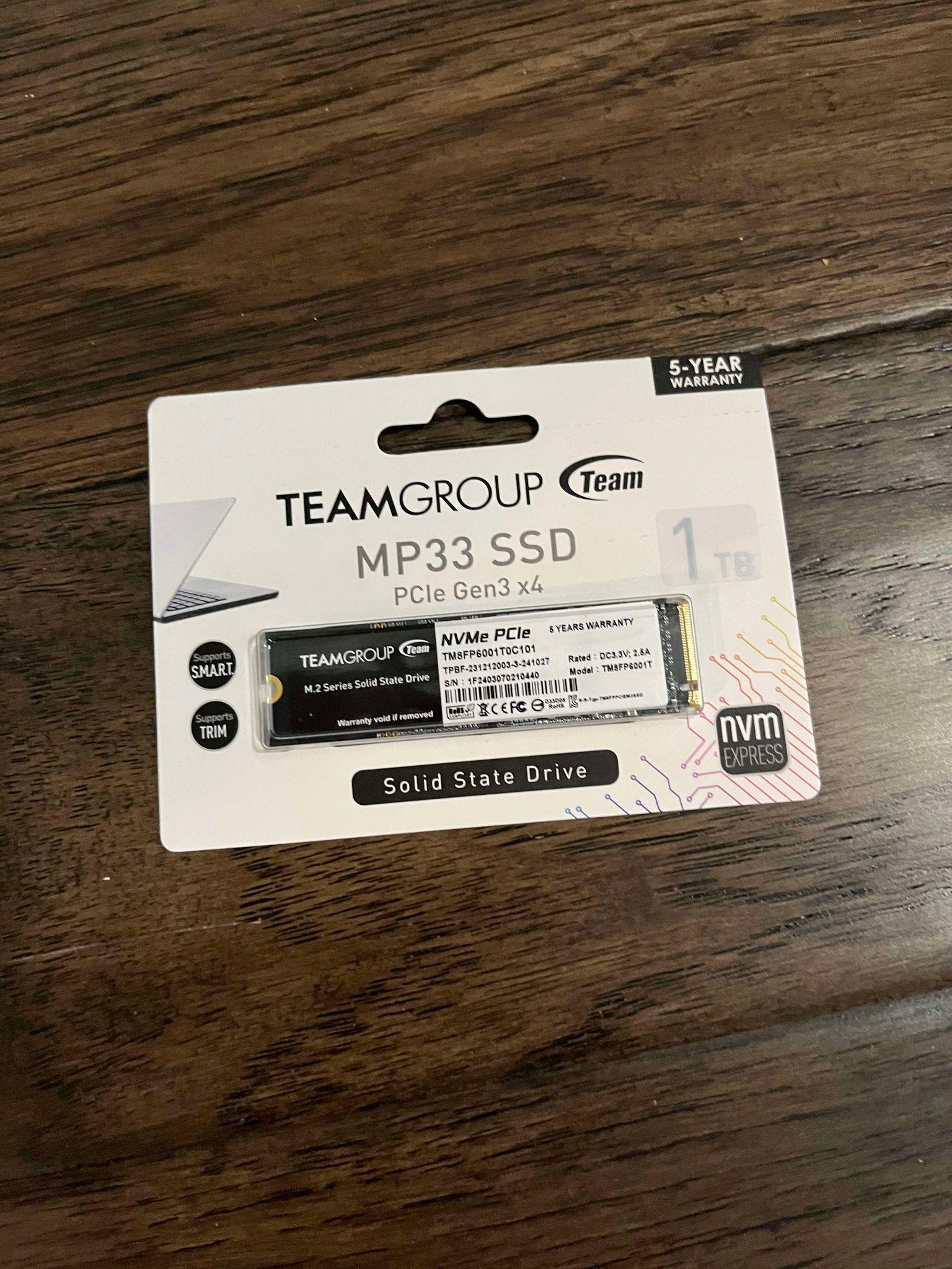 TeamGroup 1TB MP33 (BRAND NEW)