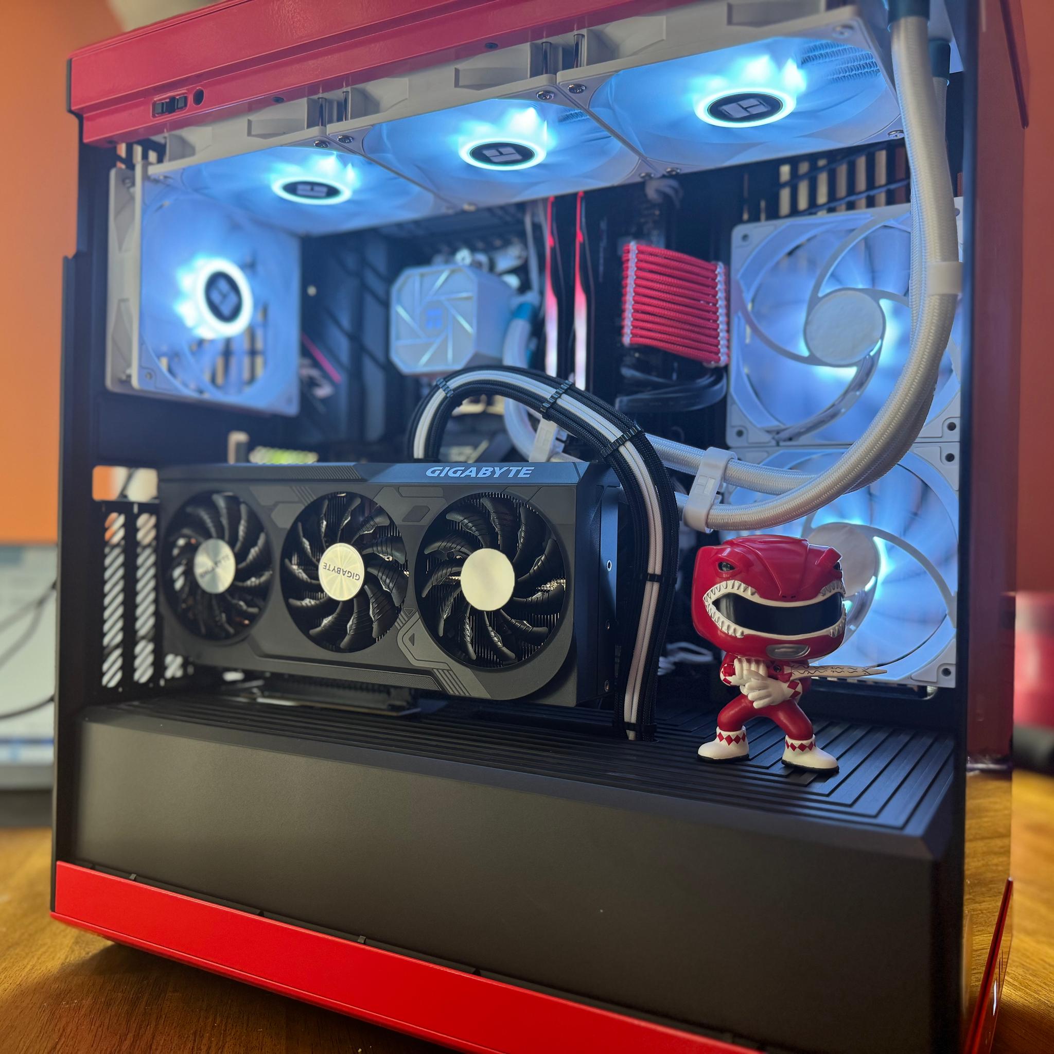 🔴⚪️Red Ranger⚪️🔴 - RTX 4070 Super | Ryzen 7 7700X | 32GB DDR5 | 2TB SSD