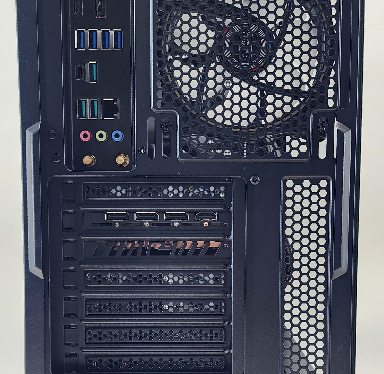 Gaming PC Ryzen 9 7900X 32GB RAM 1TB SSD RX 7800 XT 16GB Windows 11 Computer