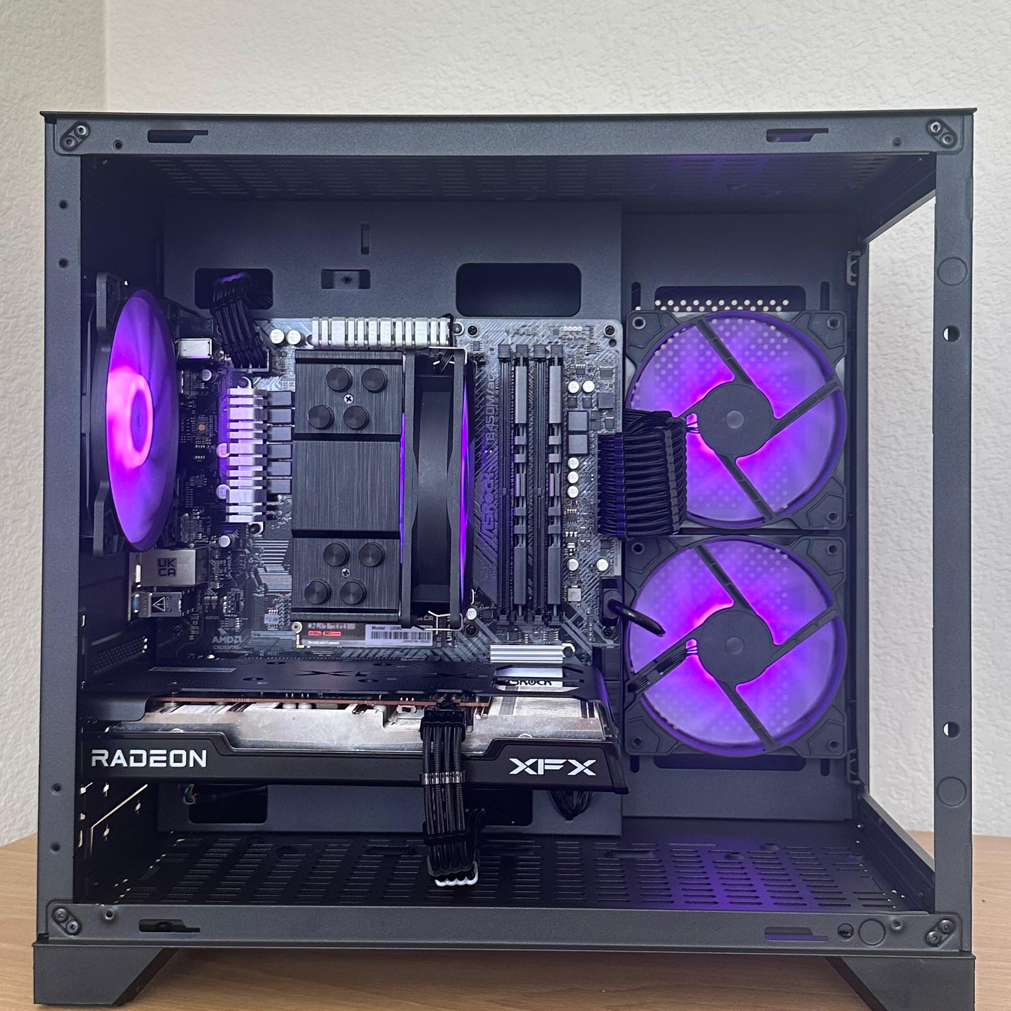 RYZEN - RADEON Mid Range Gaming PC | Ryzen 5 5500 6C/12T - Radeon RX 6600 8GB | 1TB M.2 SSD Gen 4.0